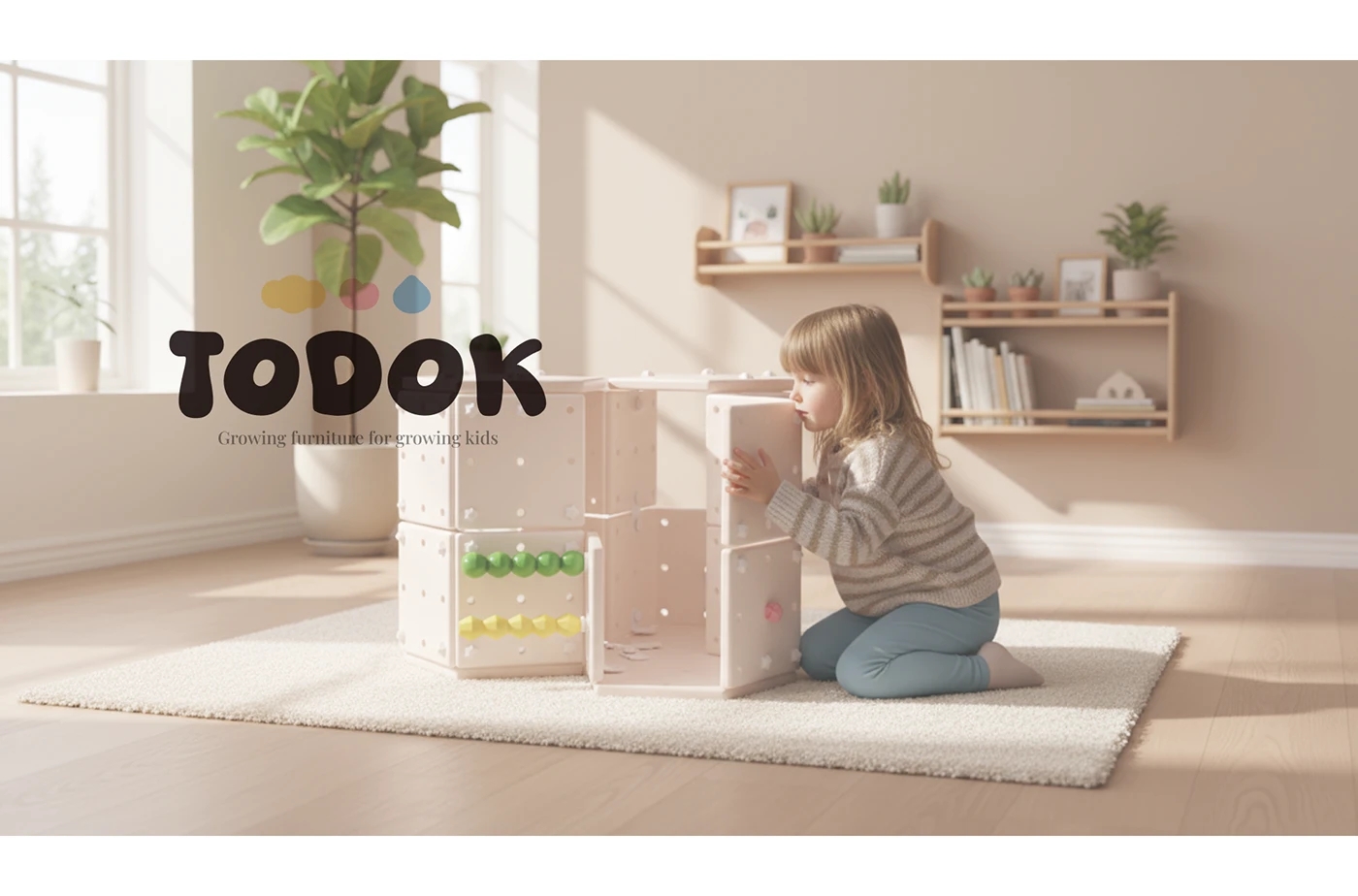 TODOK，modularization，Building blocks，Puzzle game，