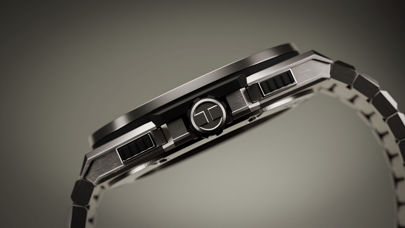 titanium alloy，Wrist watch，Big Bang Integral，vision of light and shadow，Aviation Class，