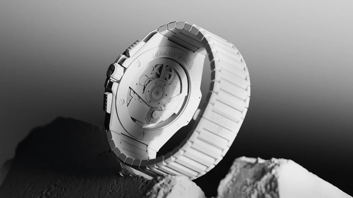 titanium alloy，Wrist watch，Big Bang Integral，vision of light and shadow，Aviation Class，