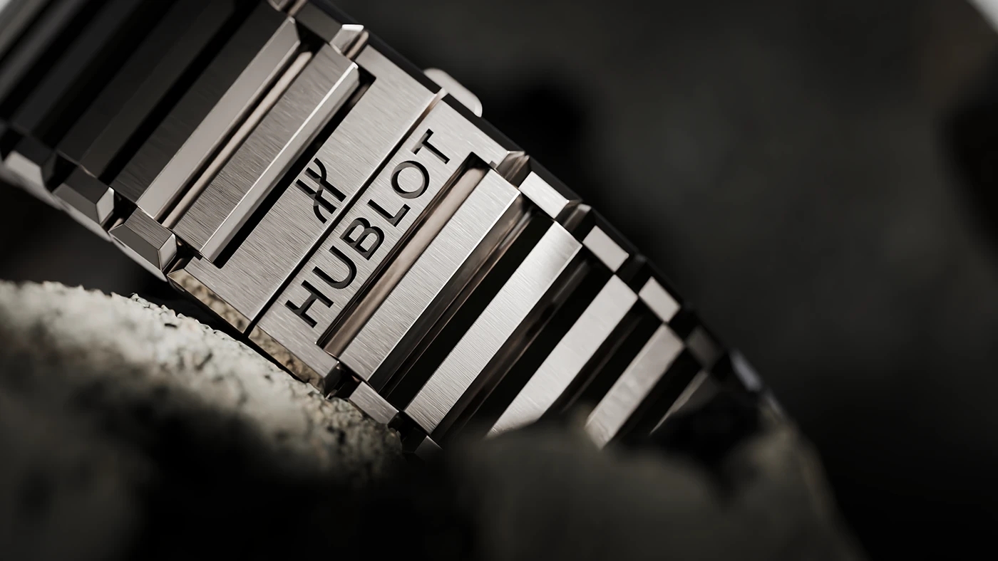 titanium alloy，Wrist watch，Big Bang Integral，vision of light and shadow，Aviation Class，