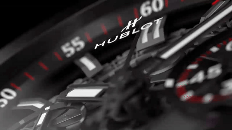 titanium alloy，Wrist watch，Big Bang Integral，vision of light and shadow，Aviation Class，