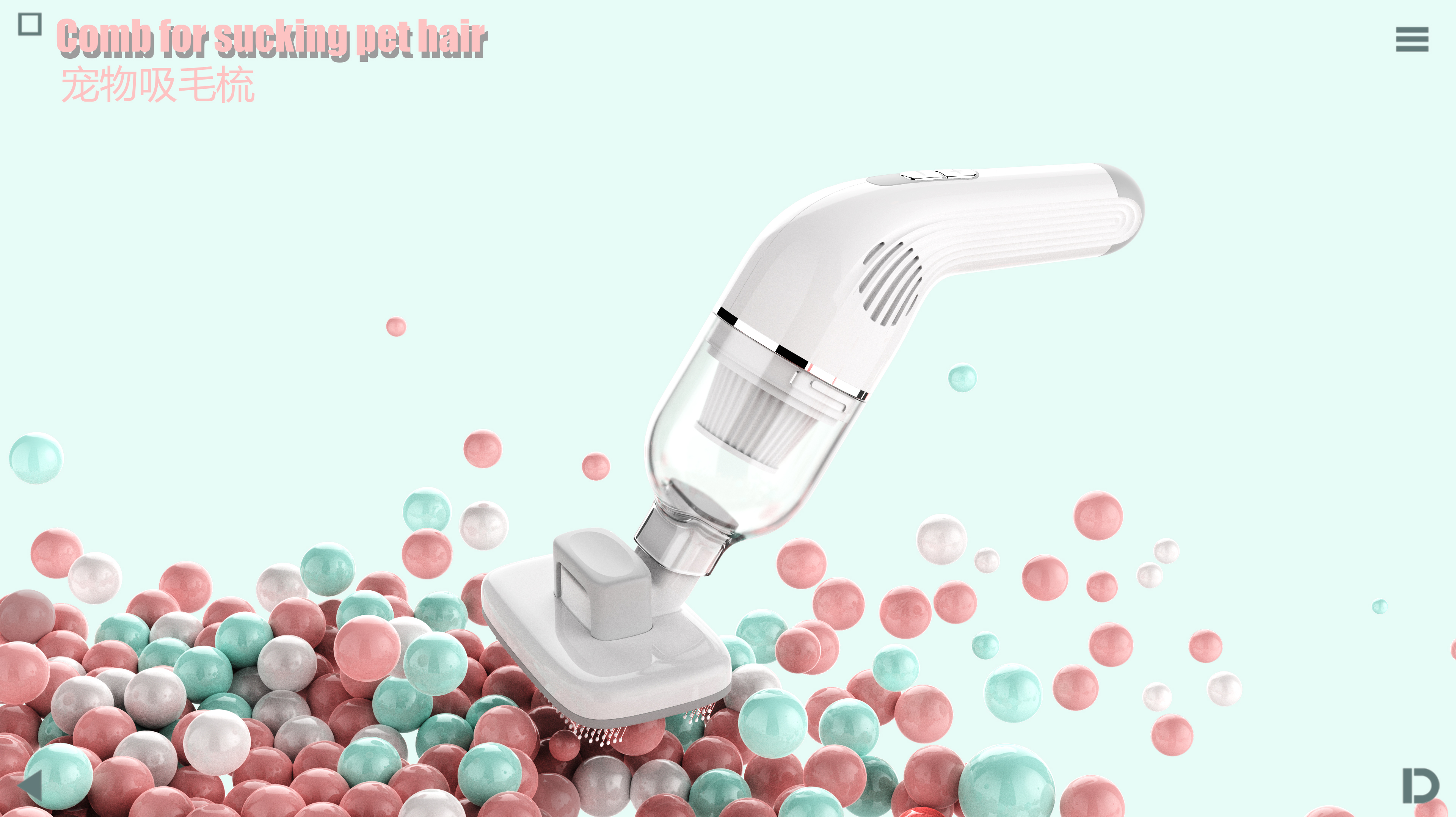 Pet wool suction，Vacuum cleaner，hair suction device，Cat comb，