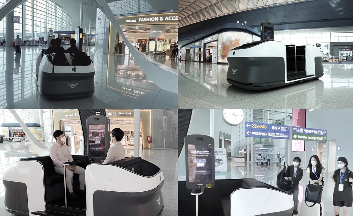 Air ride，Driverless，Airport public facilities，automobile，
