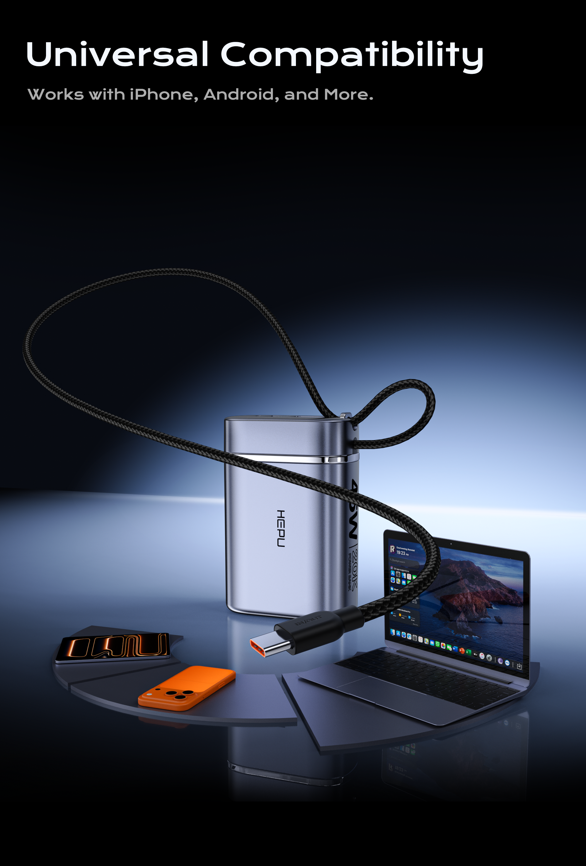 industrial design，Product rendering，portable battery，portable source，