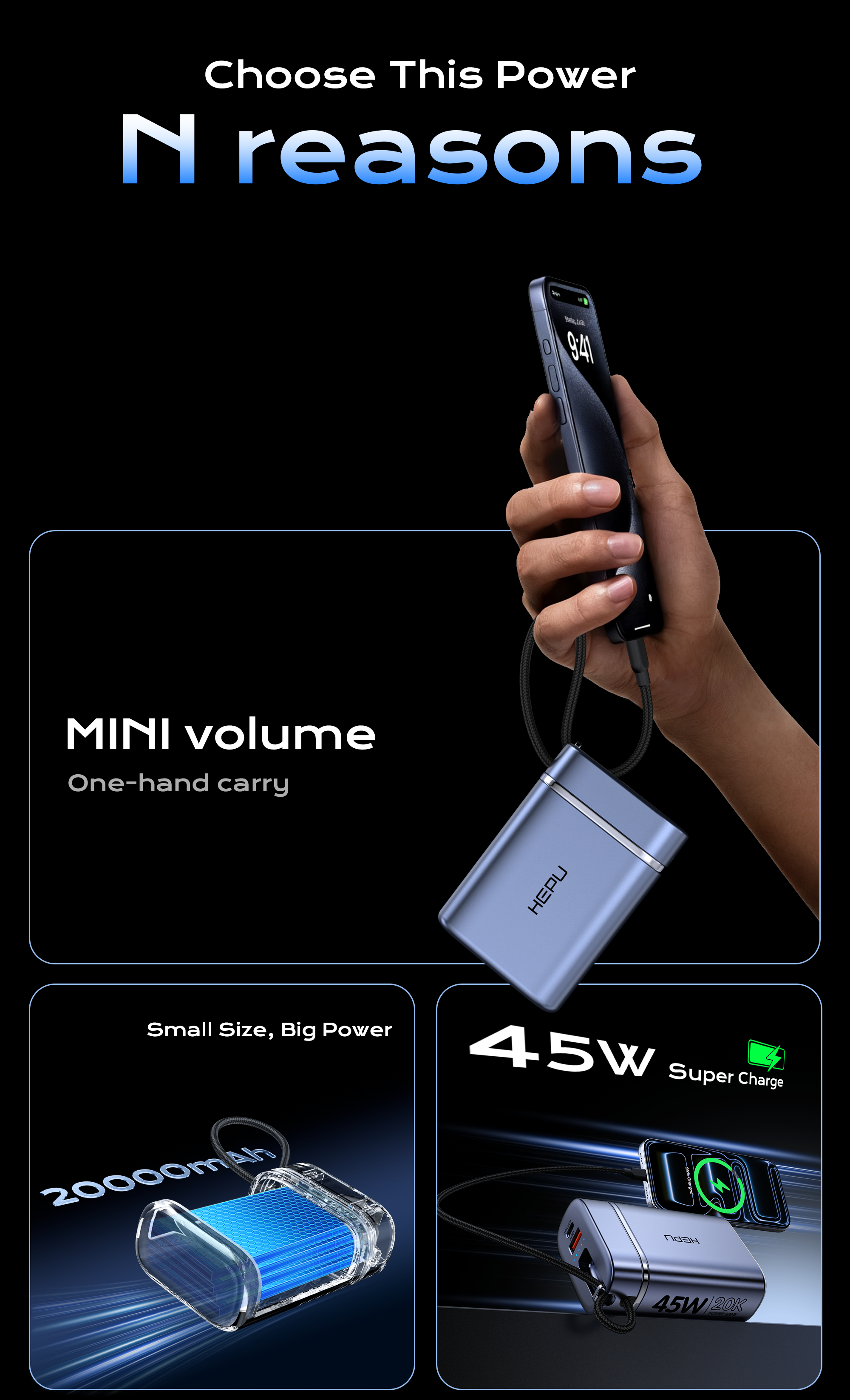 industrial design，Product rendering，portable battery，portable source，