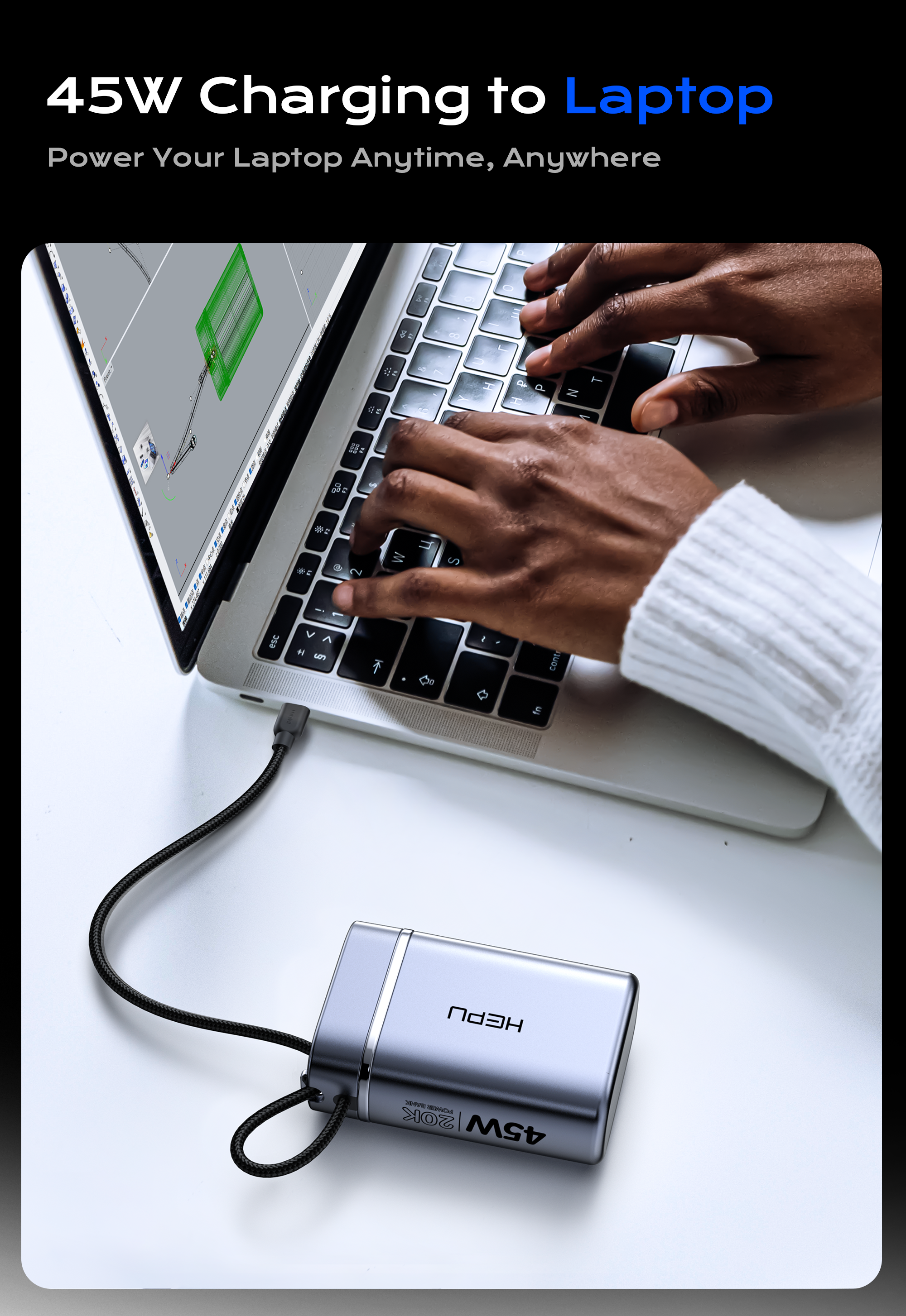 industrial design，Product rendering，portable battery，portable source，