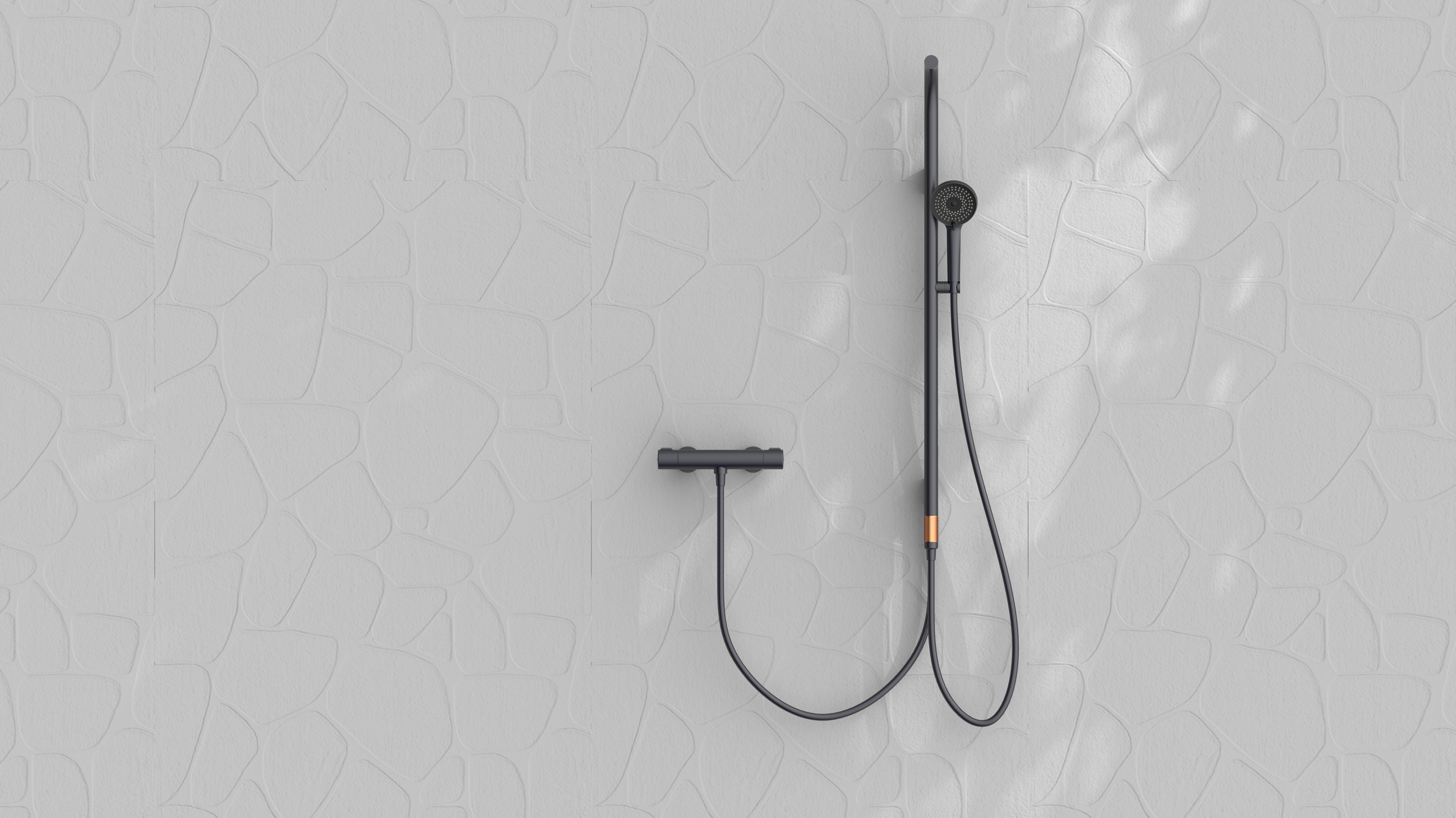 bathroom，Shower rod，Shower，Top spray，Minimalist，