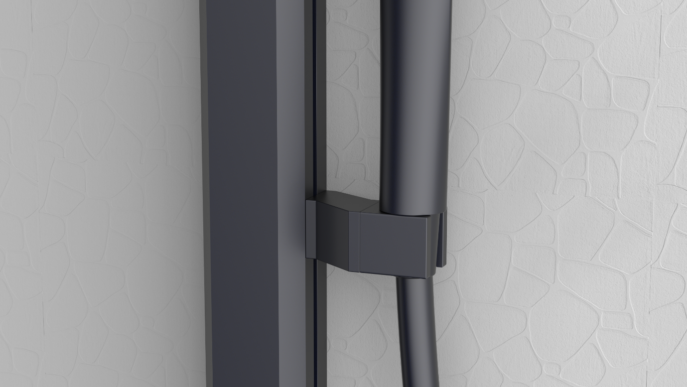 bathroom，Shower rod，Shower，Top spray，Minimalist，