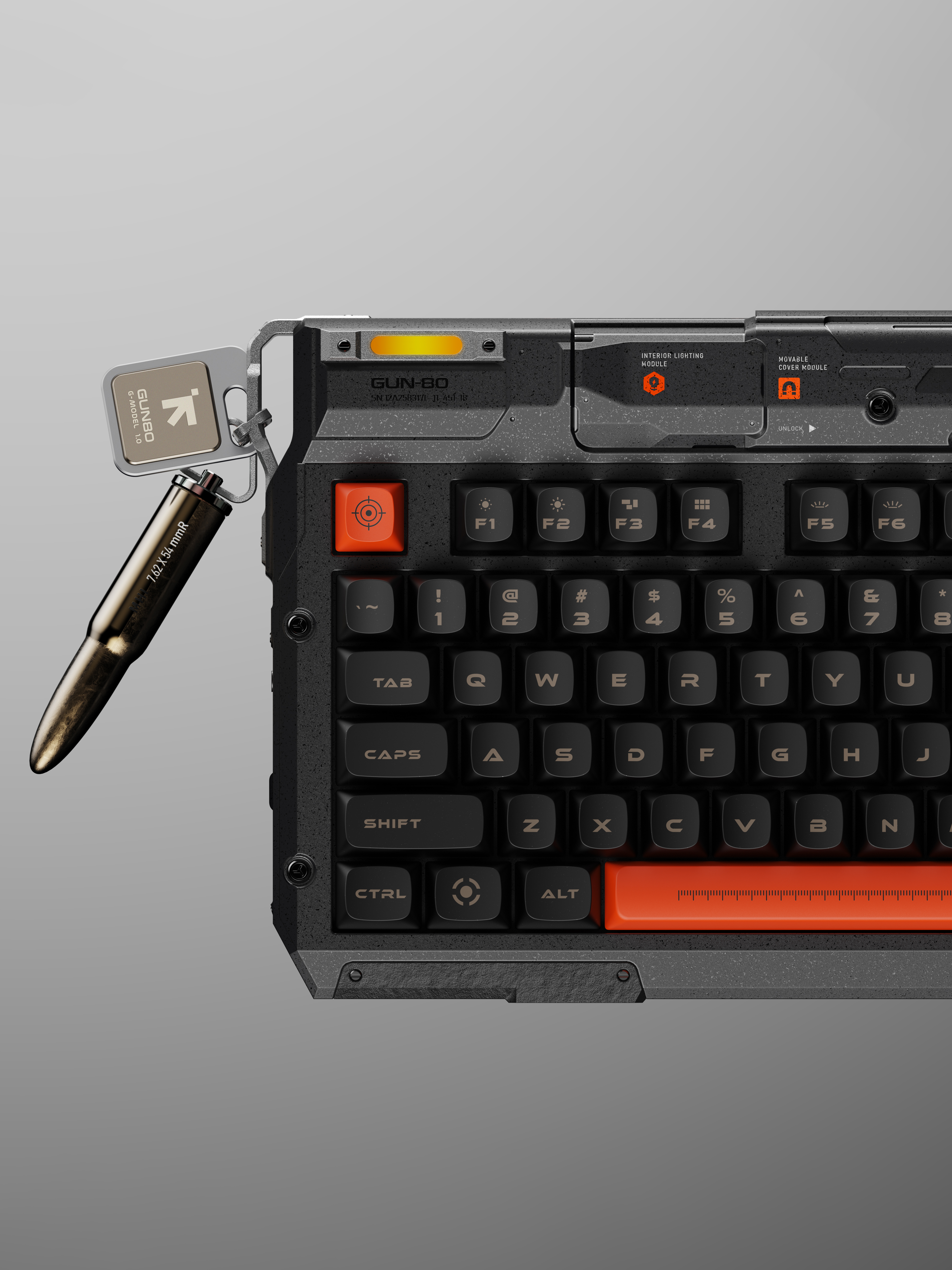 Mechanical keyboard，Customization，Tactical wind，Keyboard design，Key cap，product design，industrial design，