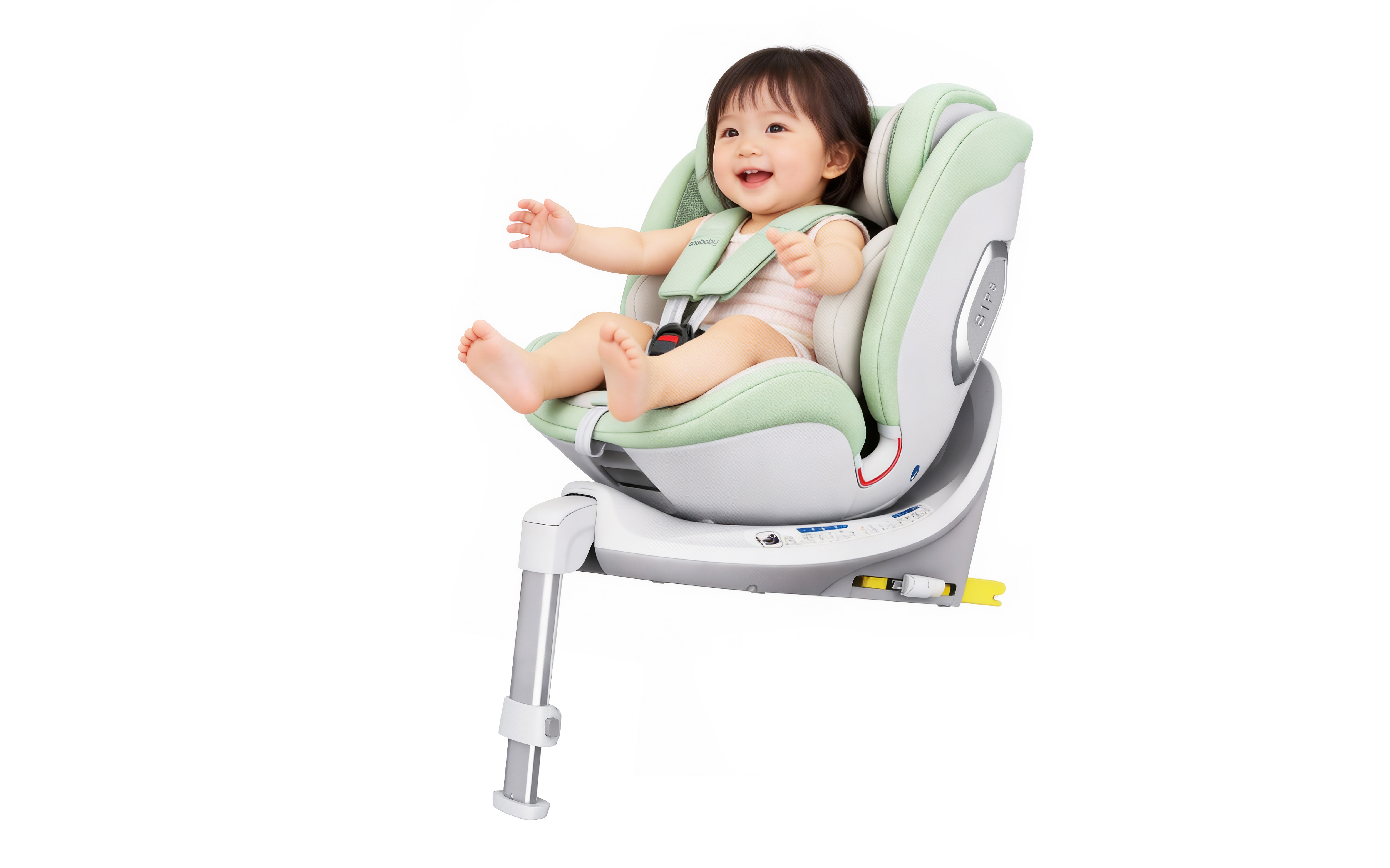 Safety seat，Modeling and rendering，E-commerce details，Cross border E-commerce，Child mother and baby，Car safety seat，Product rendering，Application of AI，
