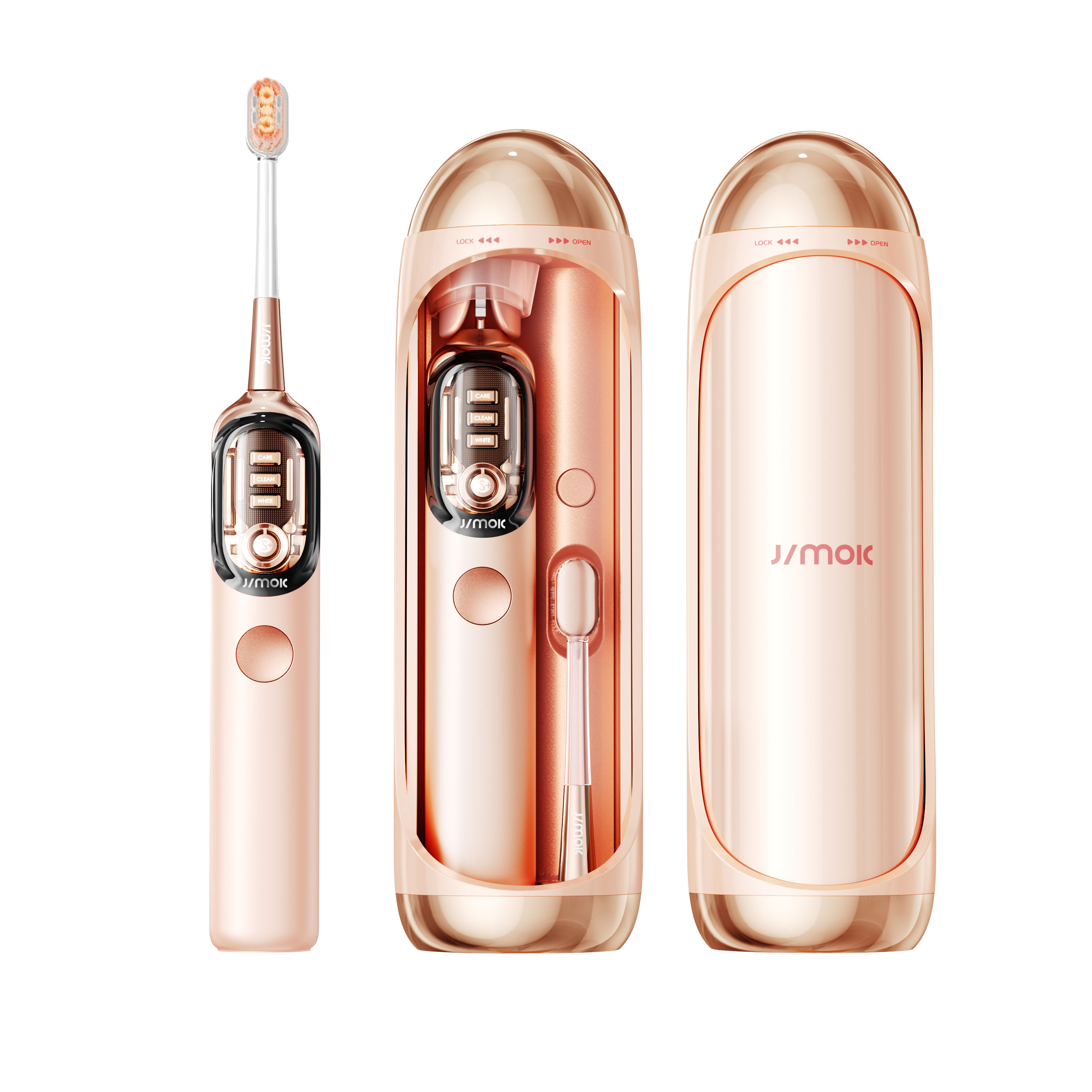 Degree design，Electric toothbrush，industrial design，product design，Brand design，