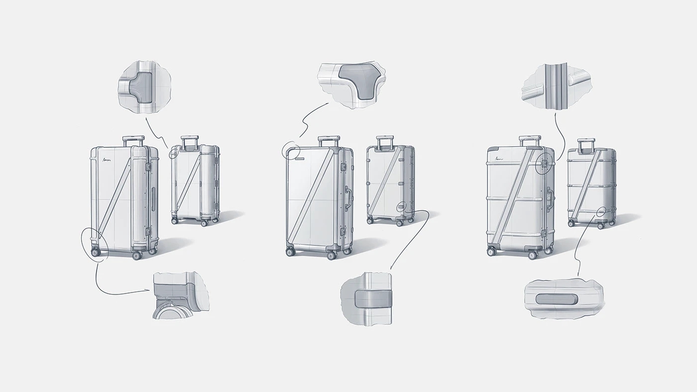 trunk，Draw bar box，Armoir，industrial design，