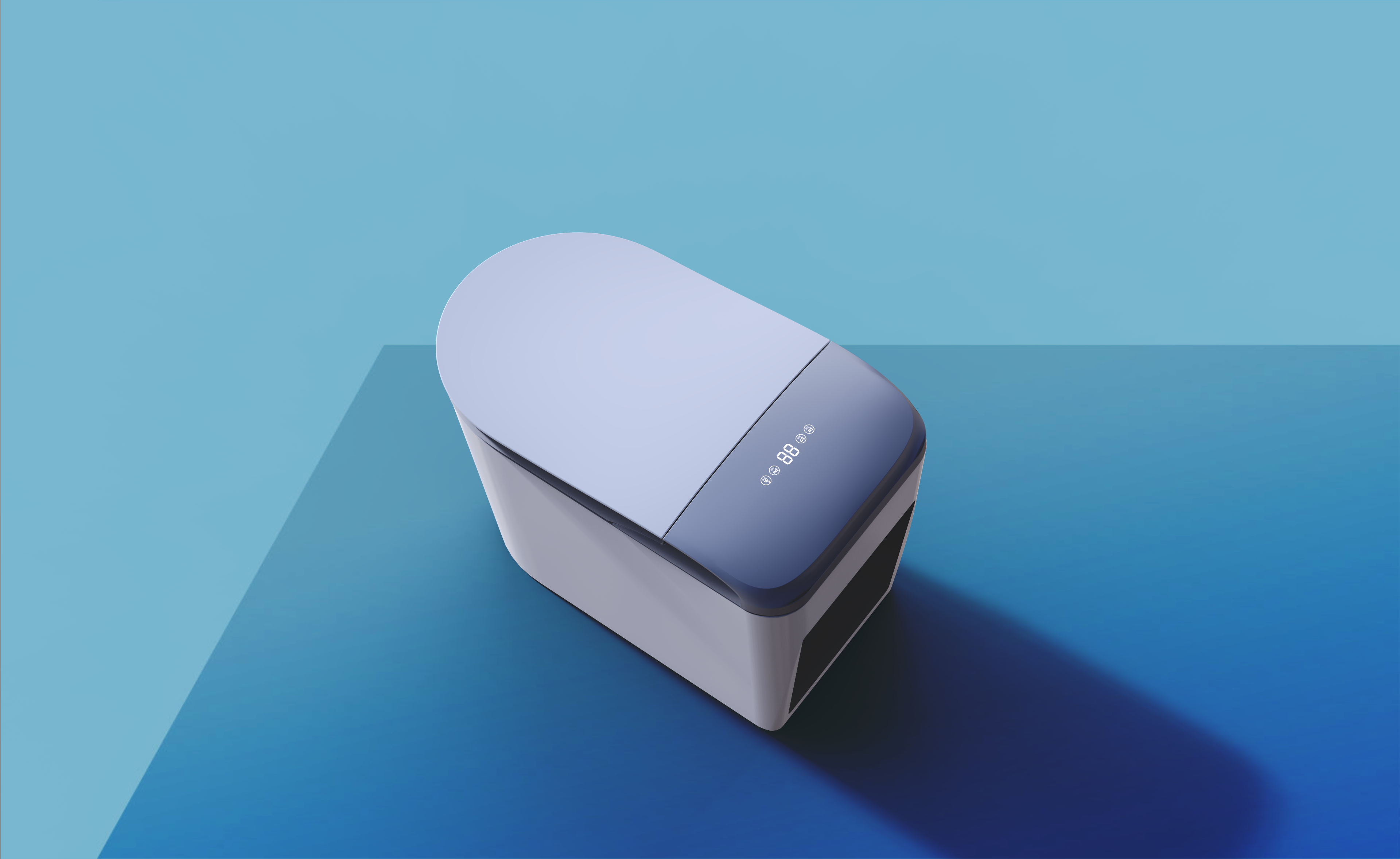 Intelligent toilet，Industrial design company，Bathroom design，