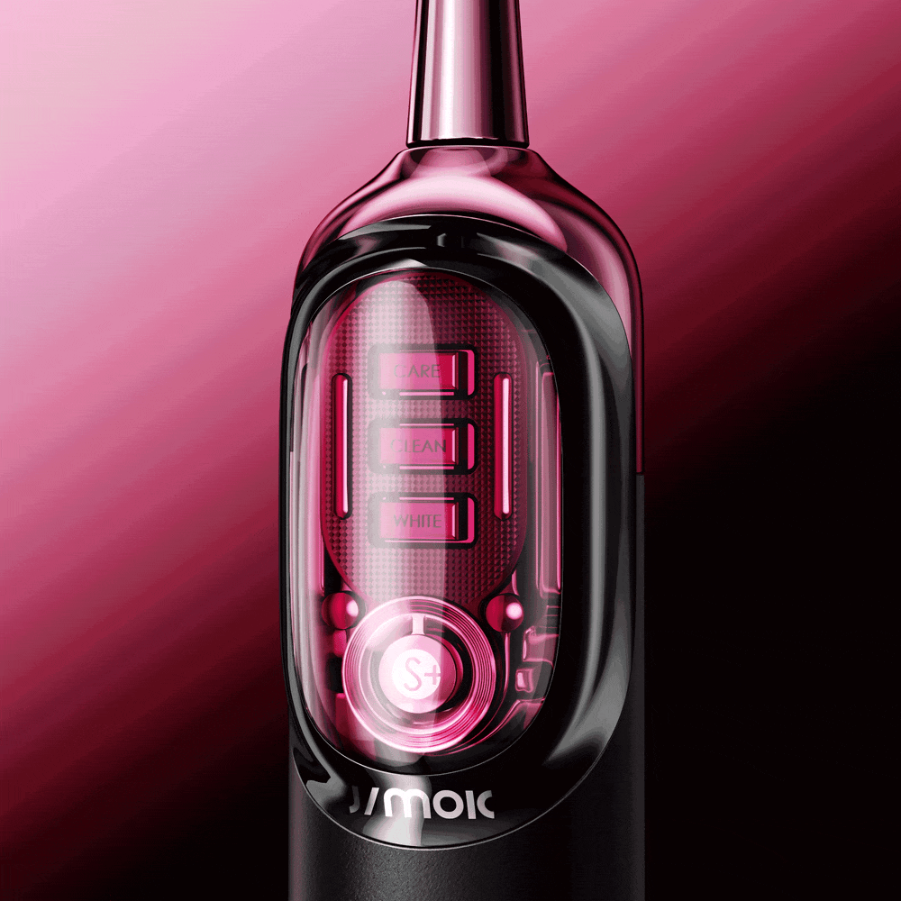 Degree design，Electric toothbrush，industrial design，product design，Brand design，