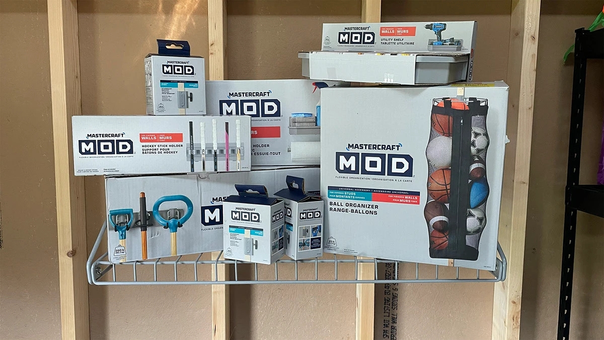 MasterCraft MOD，wall storage system，Garage Accessories，Storage supplies，