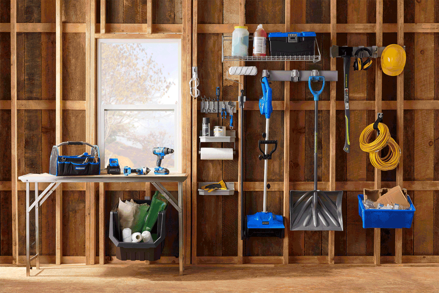 MasterCraft MOD，wall storage system，Garage Accessories，Storage supplies，