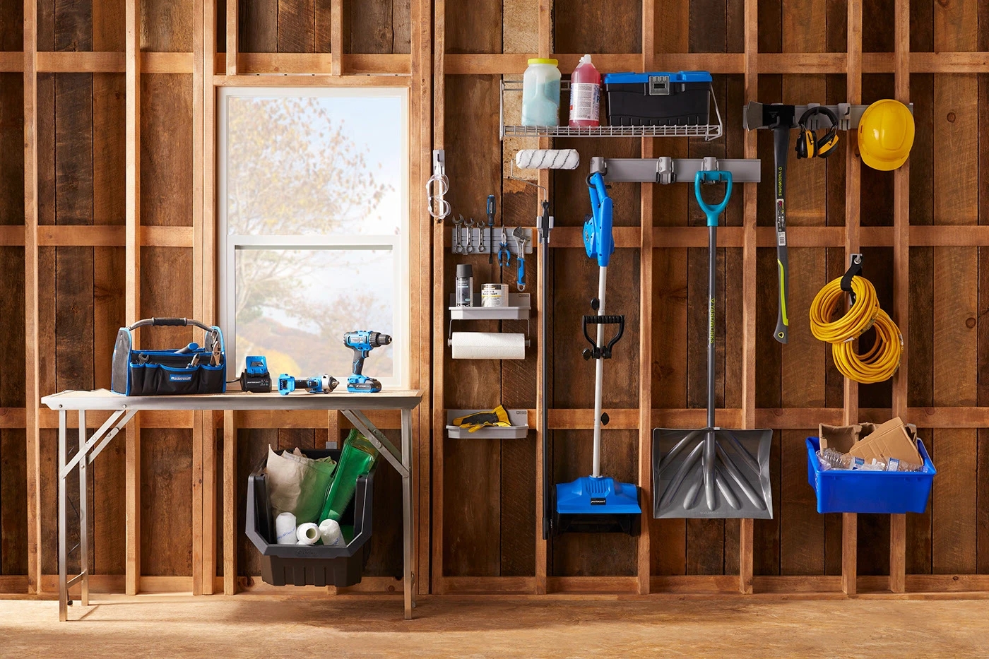 MasterCraft MOD，wall storage system，Garage Accessories，Storage supplies，