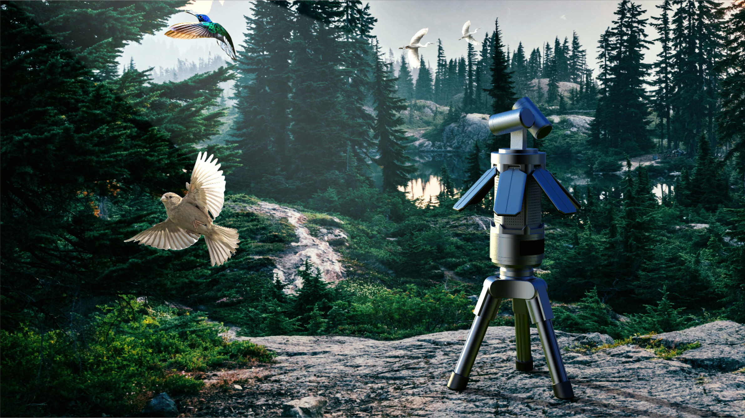 Bird monitoring equipment，Animal research，Ecological protection，