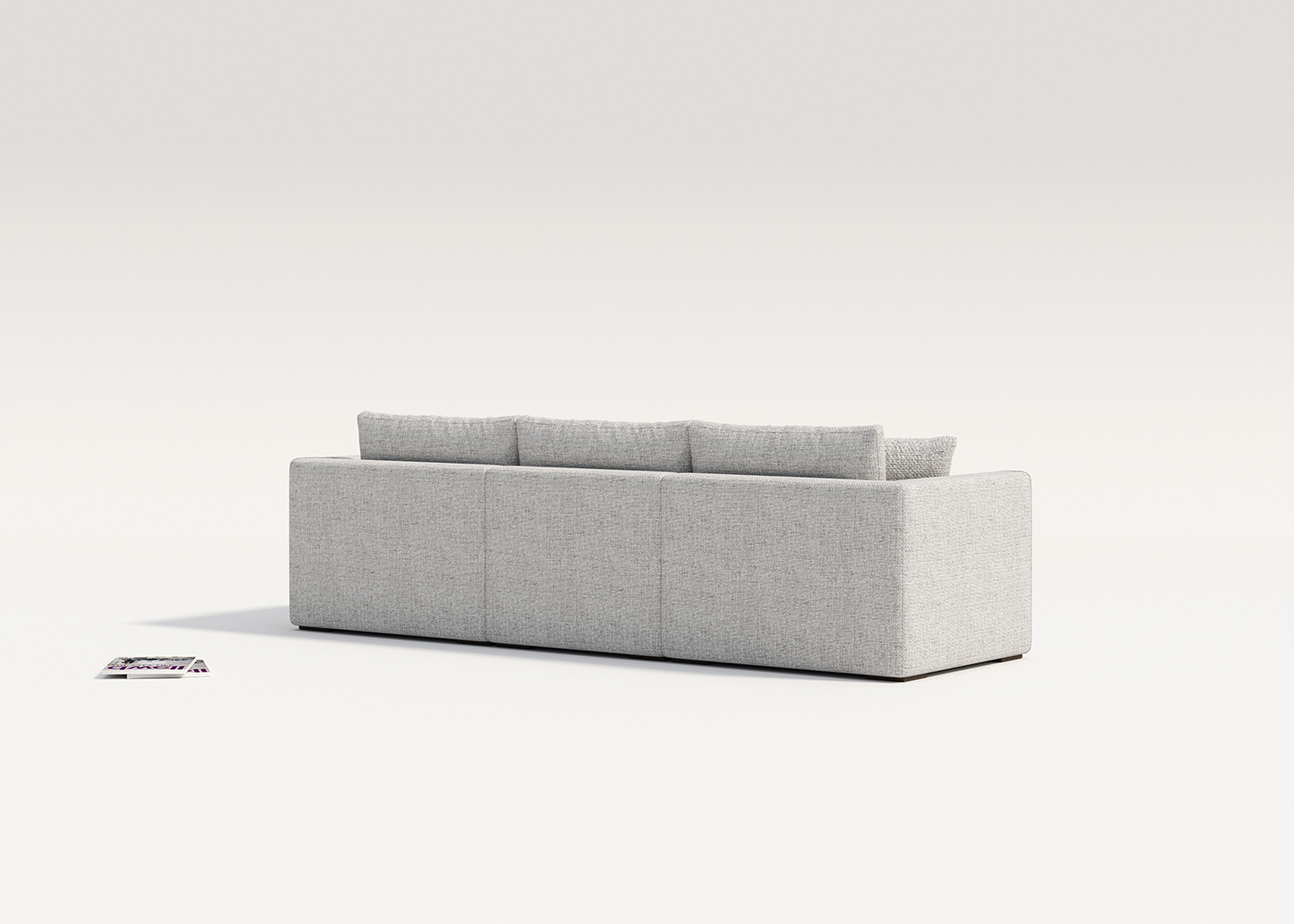 sofa，Minimalist design ，Cloud Cushion，modern space，SoftFrame，
