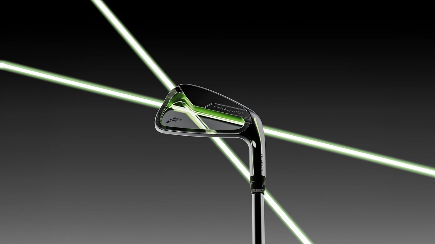 FITTAS Iron，X-cut，Bounce top streamline，structural aesthetics，Golf Club，