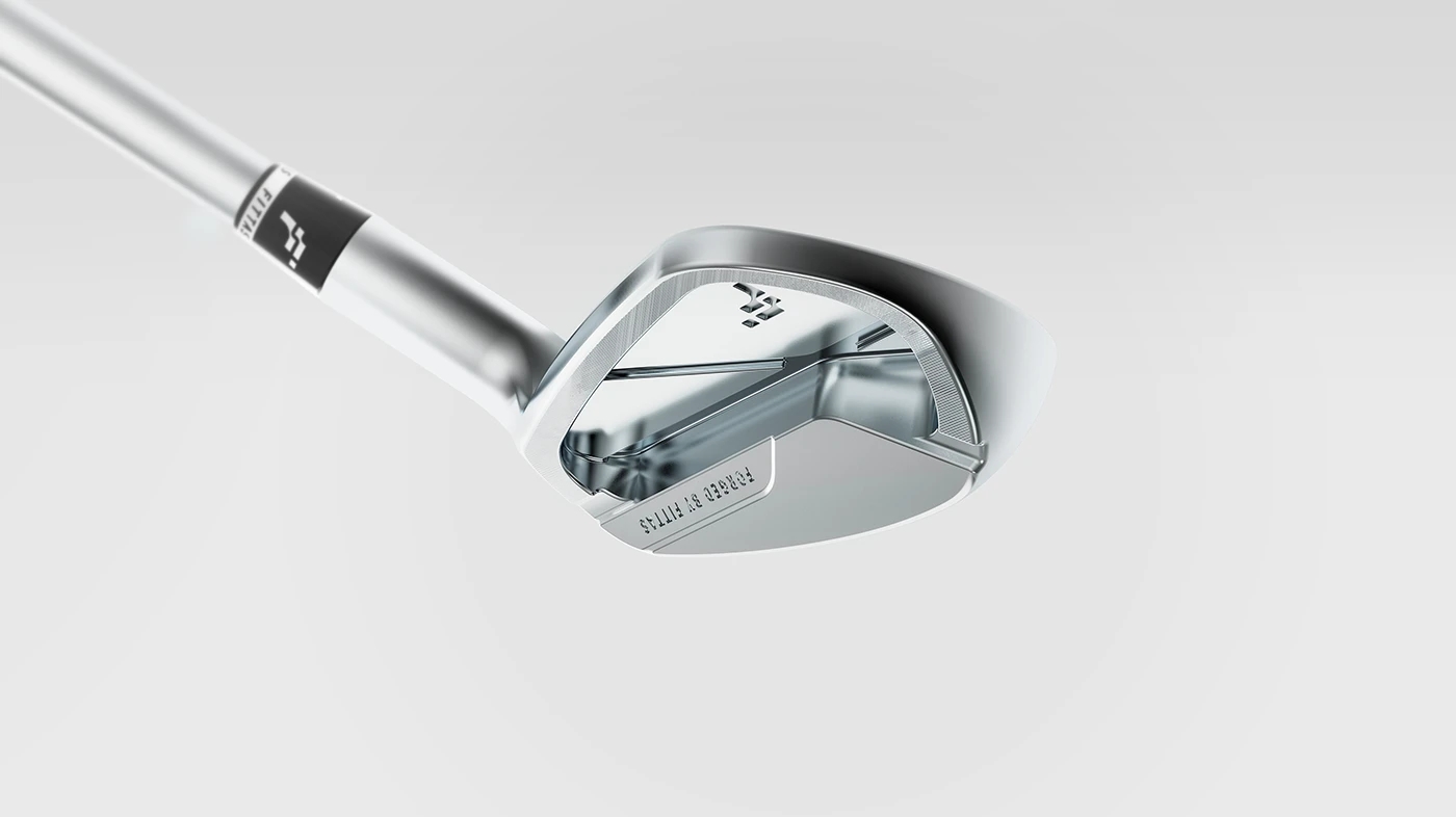 FITTAS Iron，X-cut，Bounce top streamline，structural aesthetics，Golf Club，