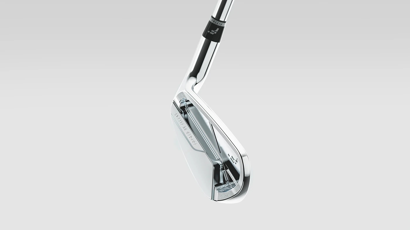 FITTAS Iron，X-cut，Bounce top streamline，structural aesthetics，Golf Club，