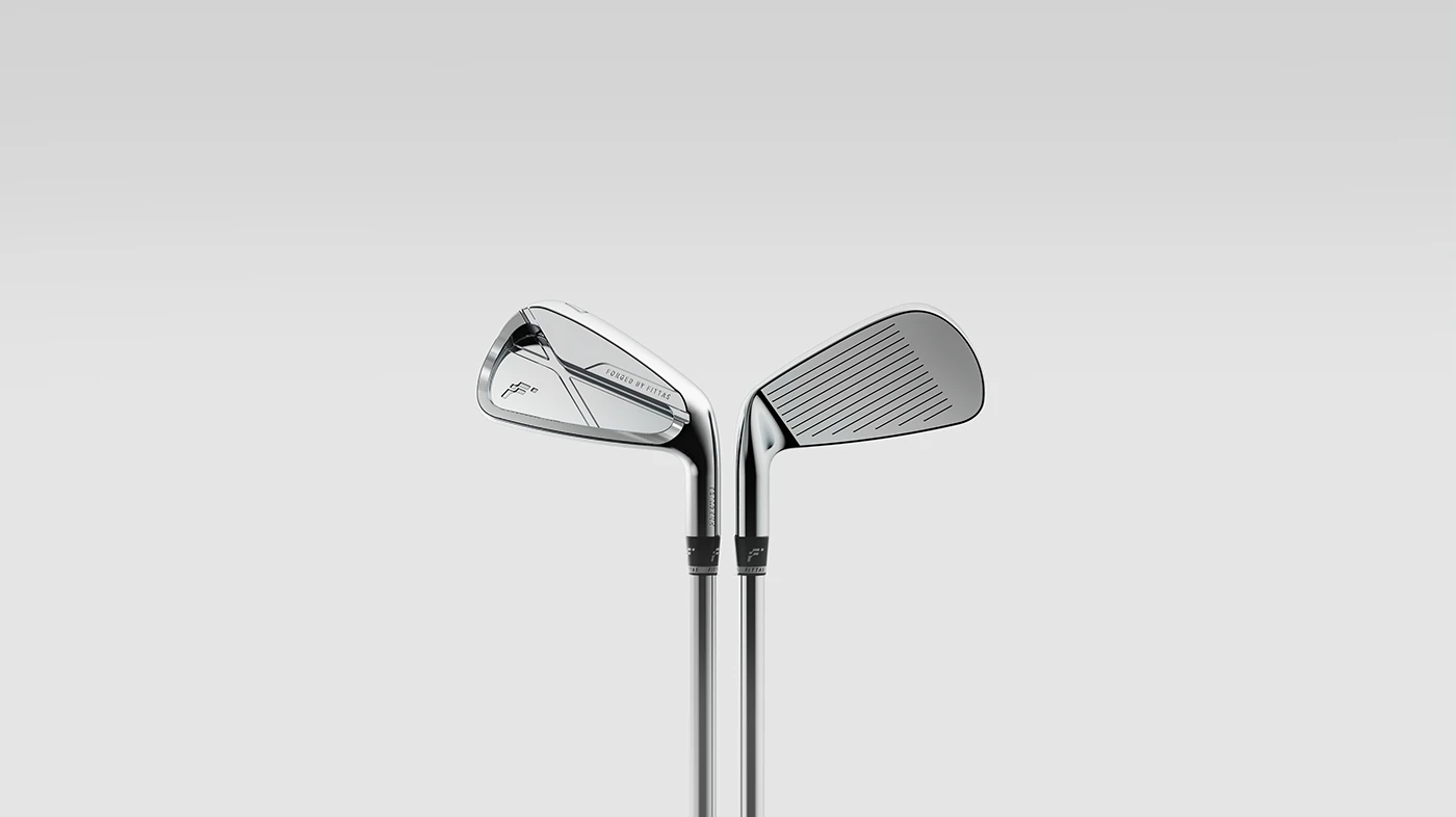 FITTAS Iron，X-cut，Bounce top streamline，structural aesthetics，Golf Club，