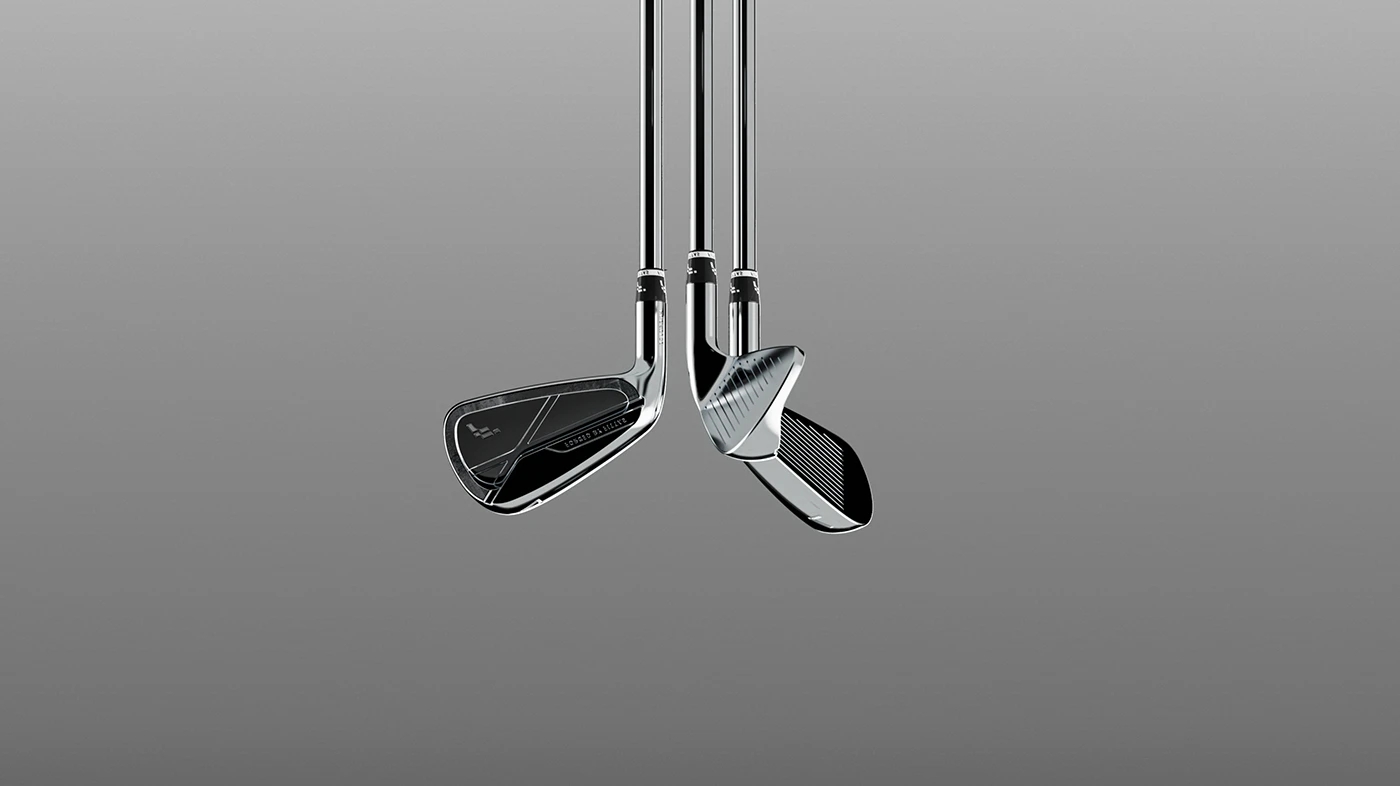 FITTAS Iron，X-cut，Bounce top streamline，structural aesthetics，Golf Club，