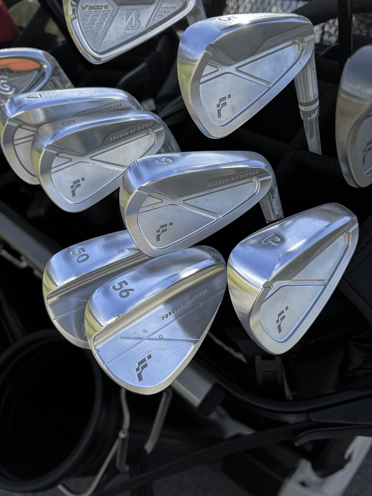 FITTAS Iron，X-cut，Bounce top streamline，structural aesthetics，Golf Club，