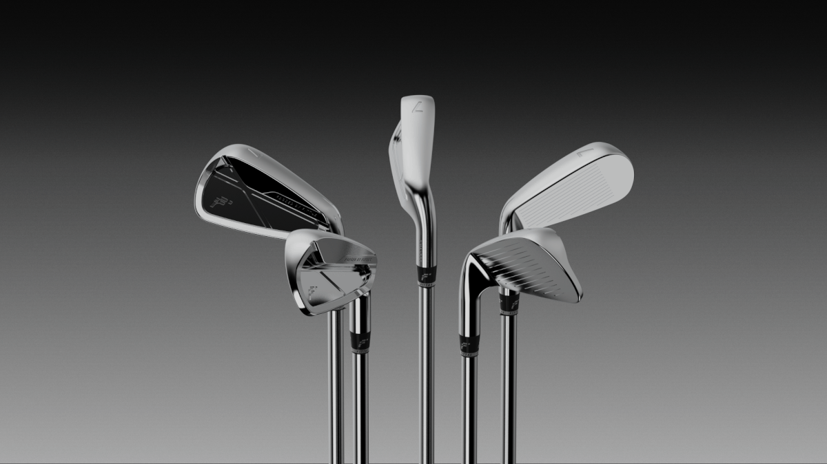 FITTAS Iron，X-cut，Bounce top streamline，structural aesthetics，Golf Club，