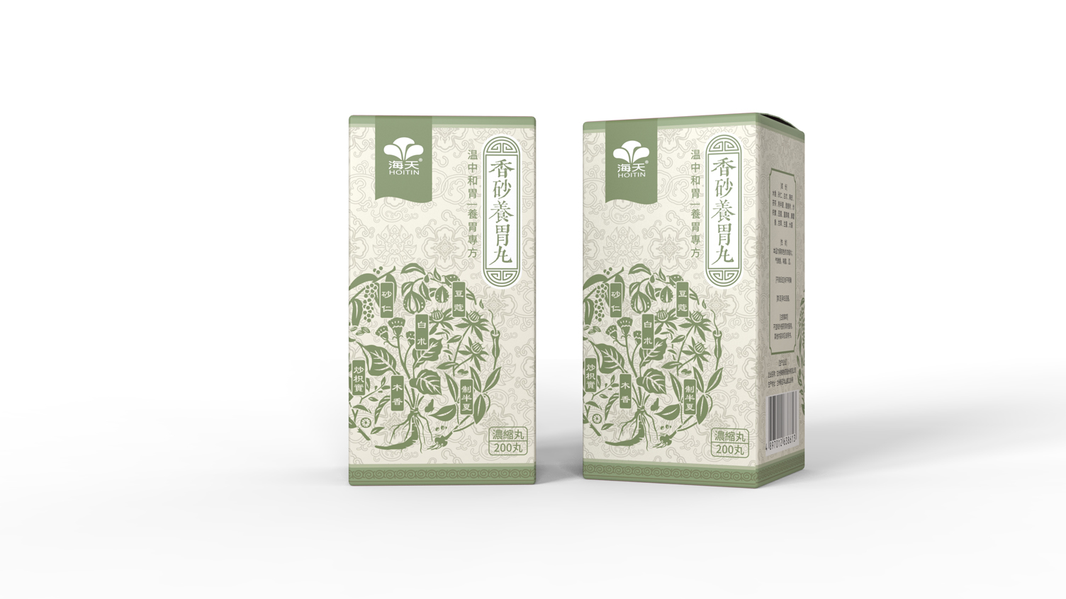 Traditional Chinese Medicine Packaging Design，Packaging Design of Liuwei Dihuang Pills，Xiaoyao Pill Packaging Design，