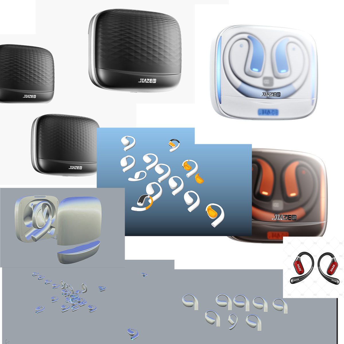 headset，ows，Bluetooth headset，Range Rover，Earphone design，