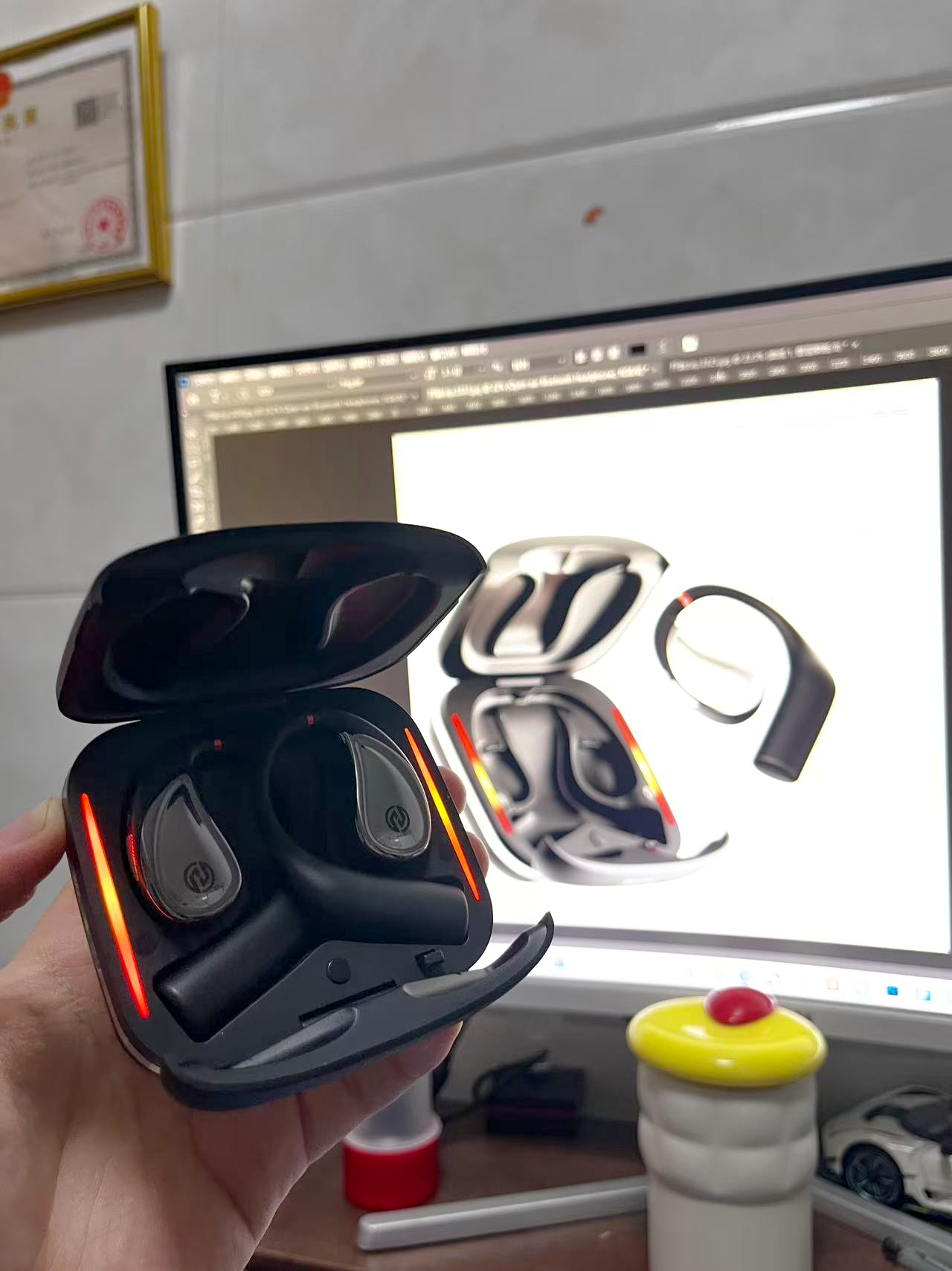 headset，ows，Bluetooth headset，Range Rover，Earphone design，