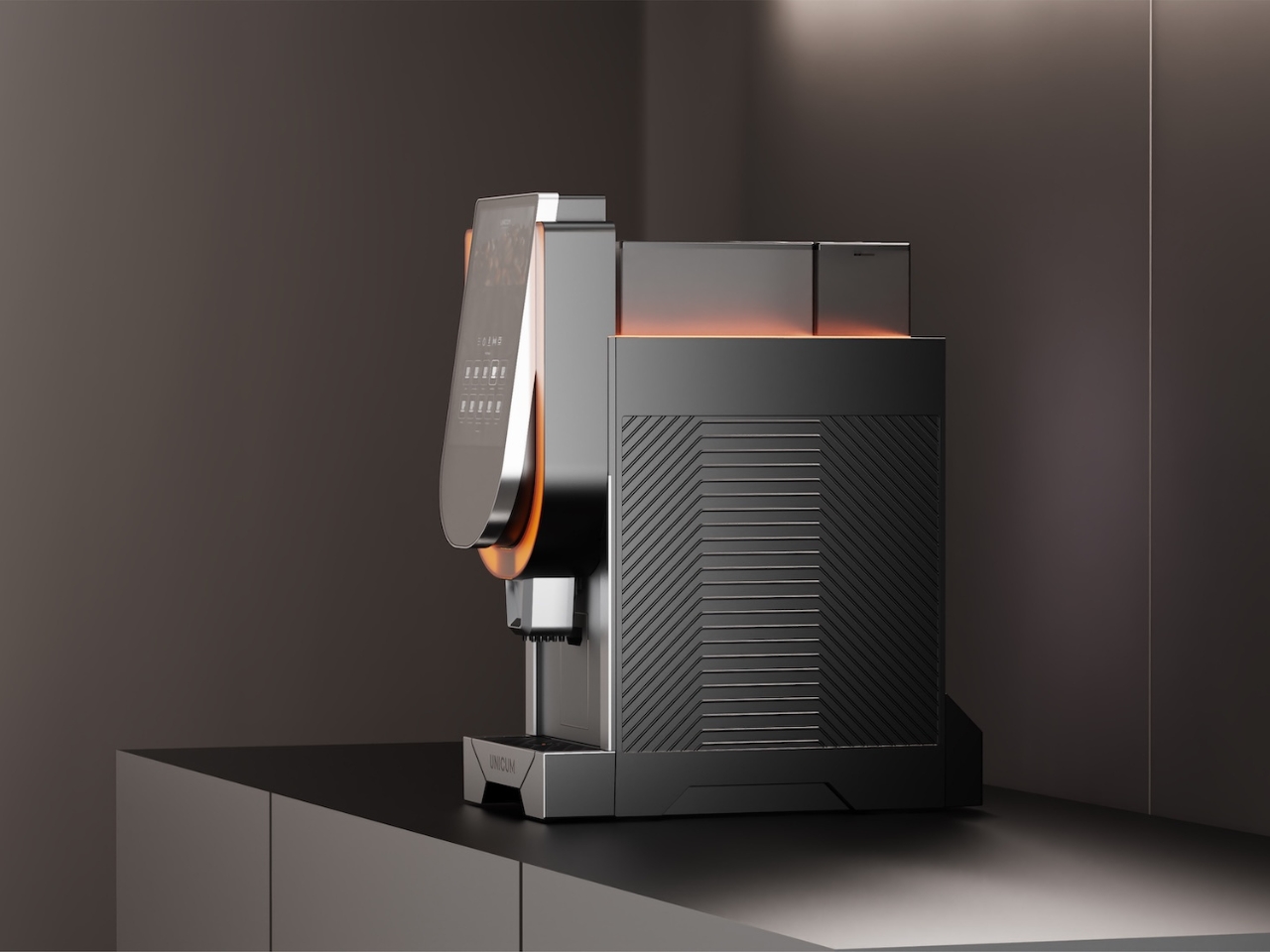 Coffee machine，Runero Pro，Unicum，Extremely simple wind，Double grinder，