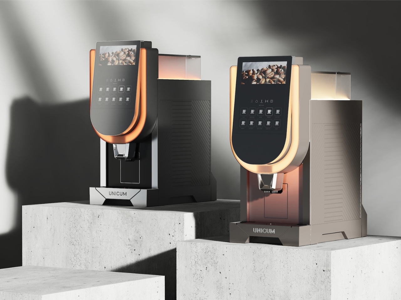 Coffee machine，Runero Pro，Unicum，Extremely simple wind，Double grinder，