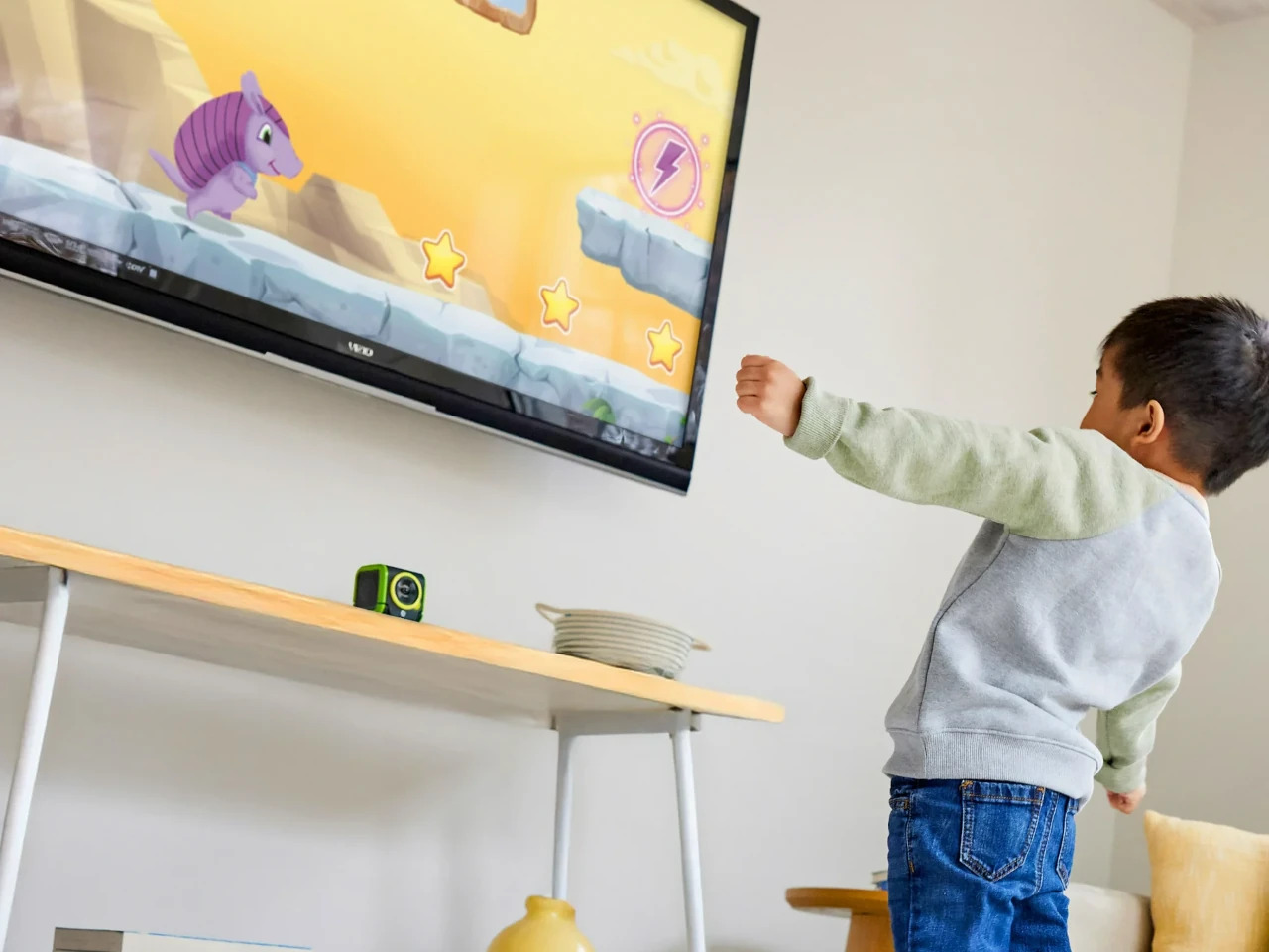 LeapFrog，Motion sensing，Family fitness，education learning，Projector，