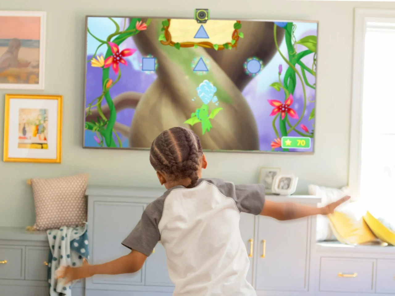 LeapFrog，Motion sensing，Family fitness，education learning，Projector，