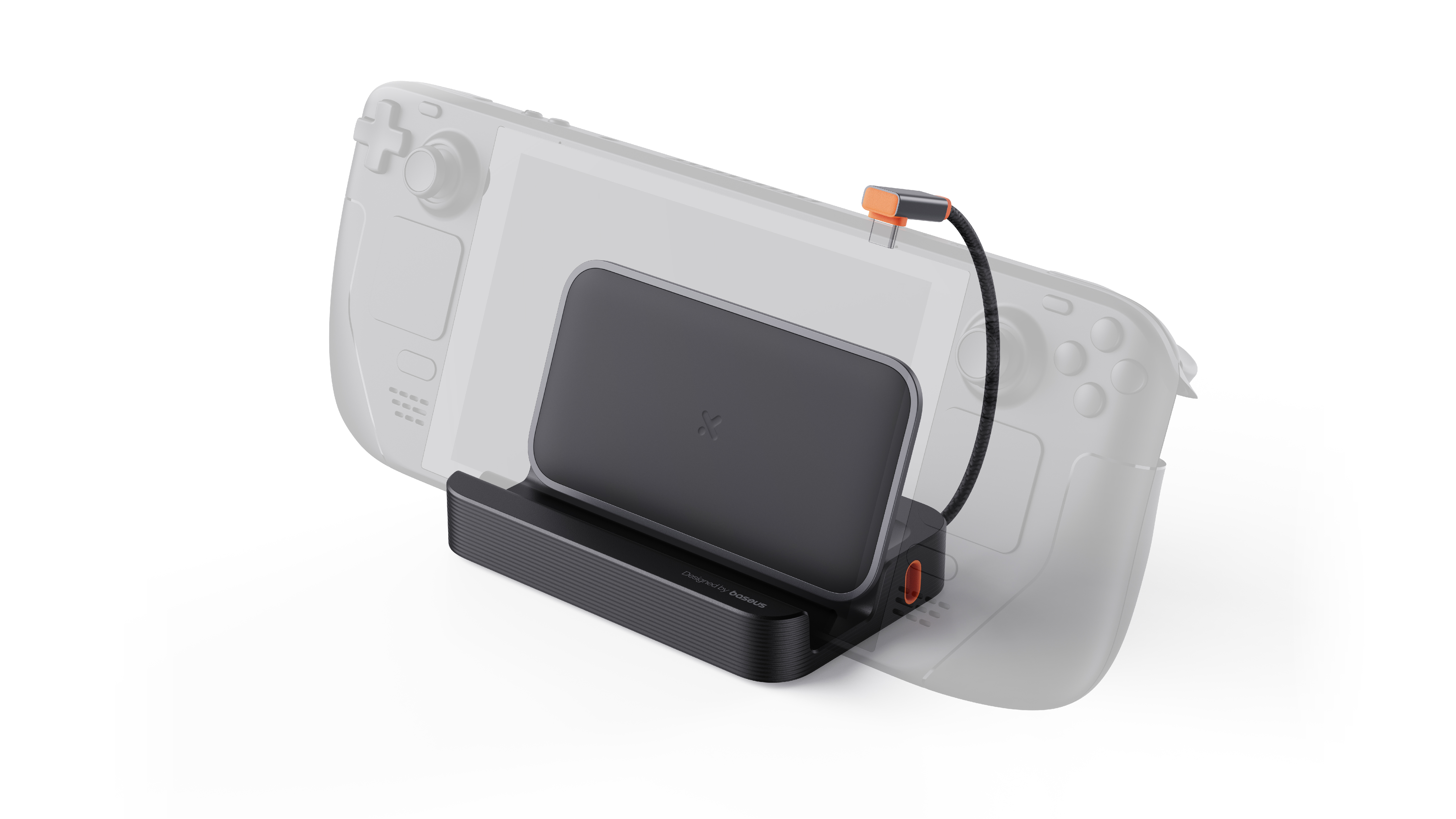 Portable，Expansion dock，recreational machines，hub，steamdeck，Bracket，Sense of science and technology，