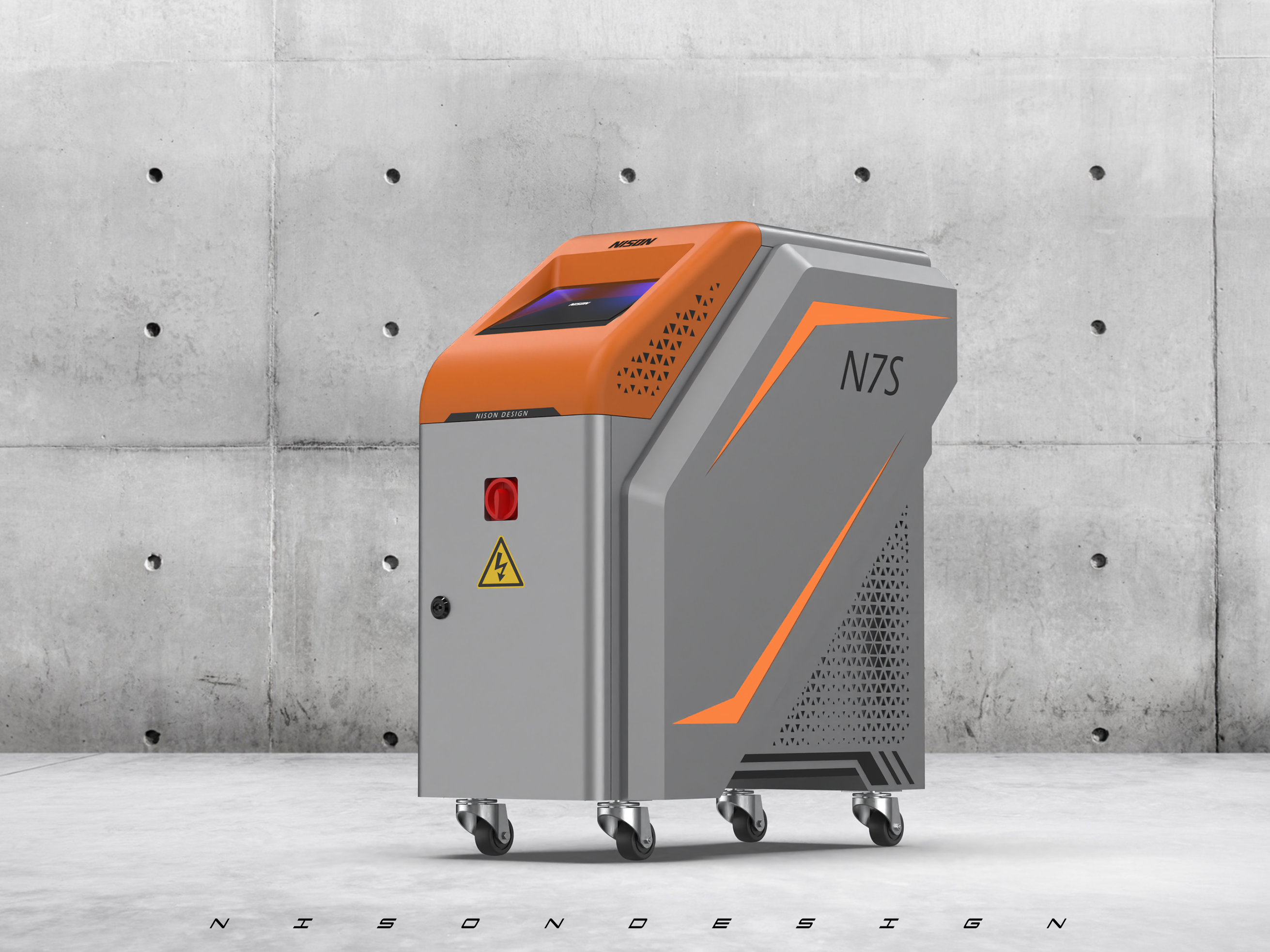 industrial design，Sheet metal design，Mold temperature machine，