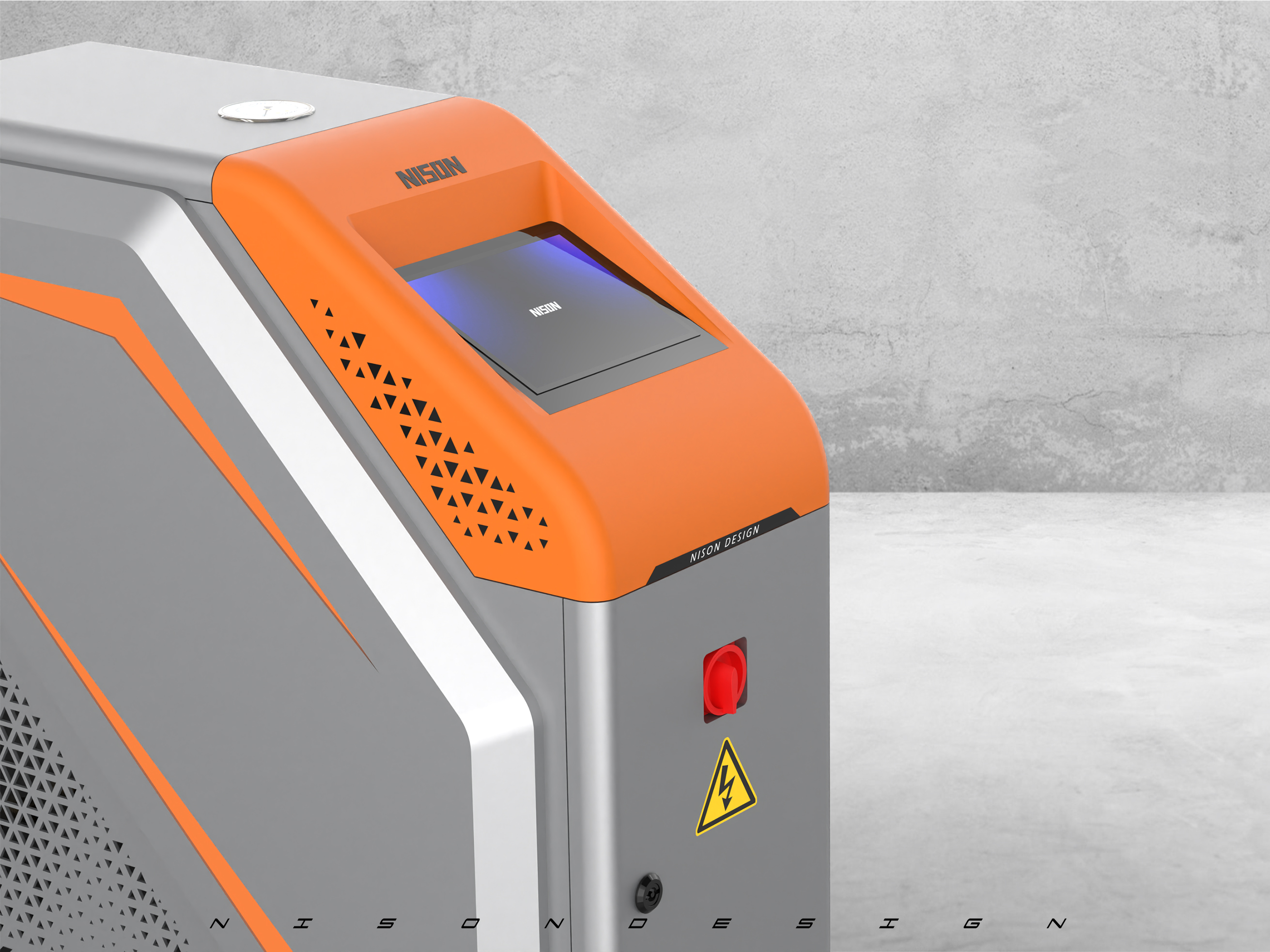 industrial design，Sheet metal design，Mold temperature machine，