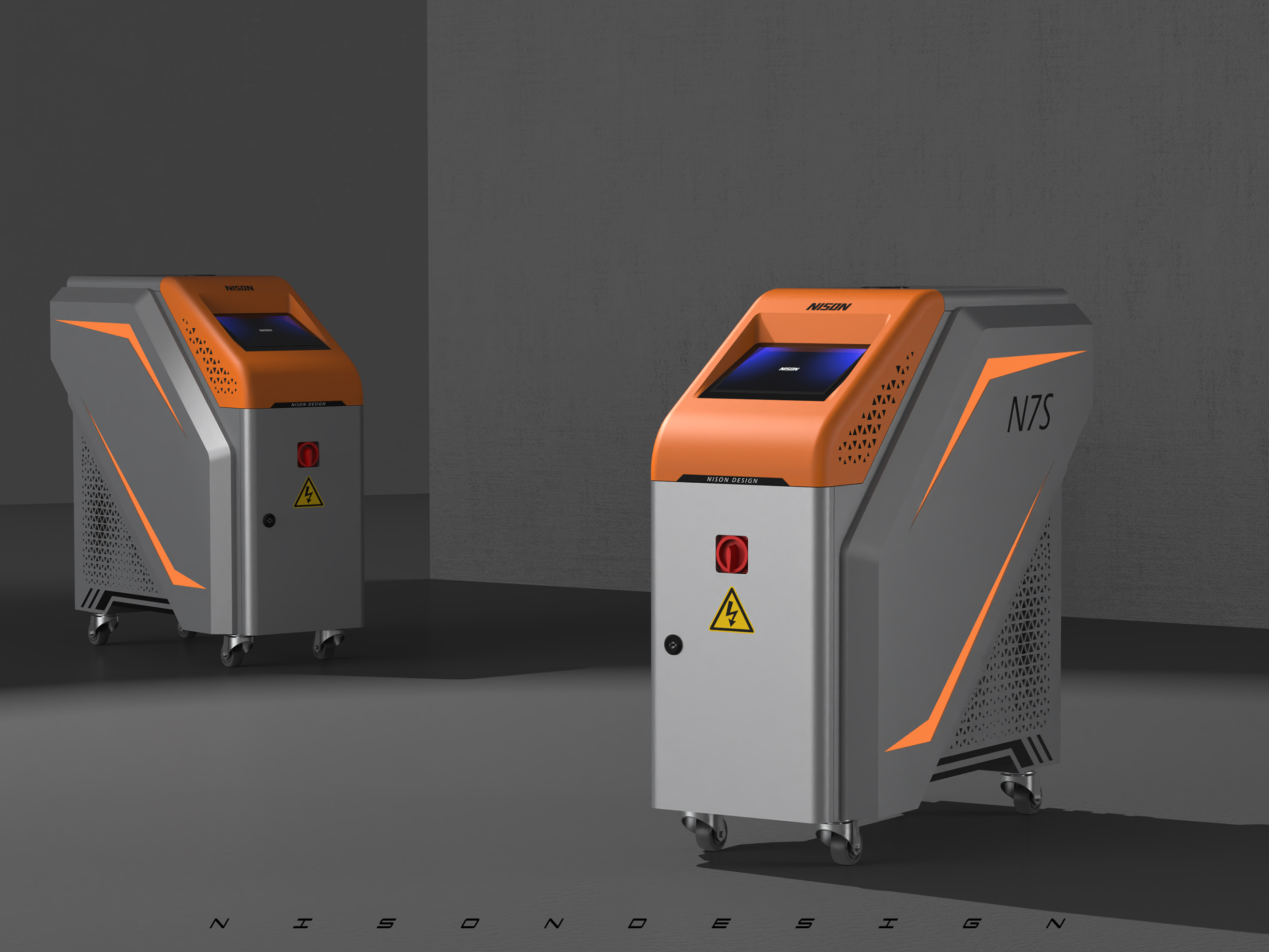 industrial design，Sheet metal design，Mold temperature machine，