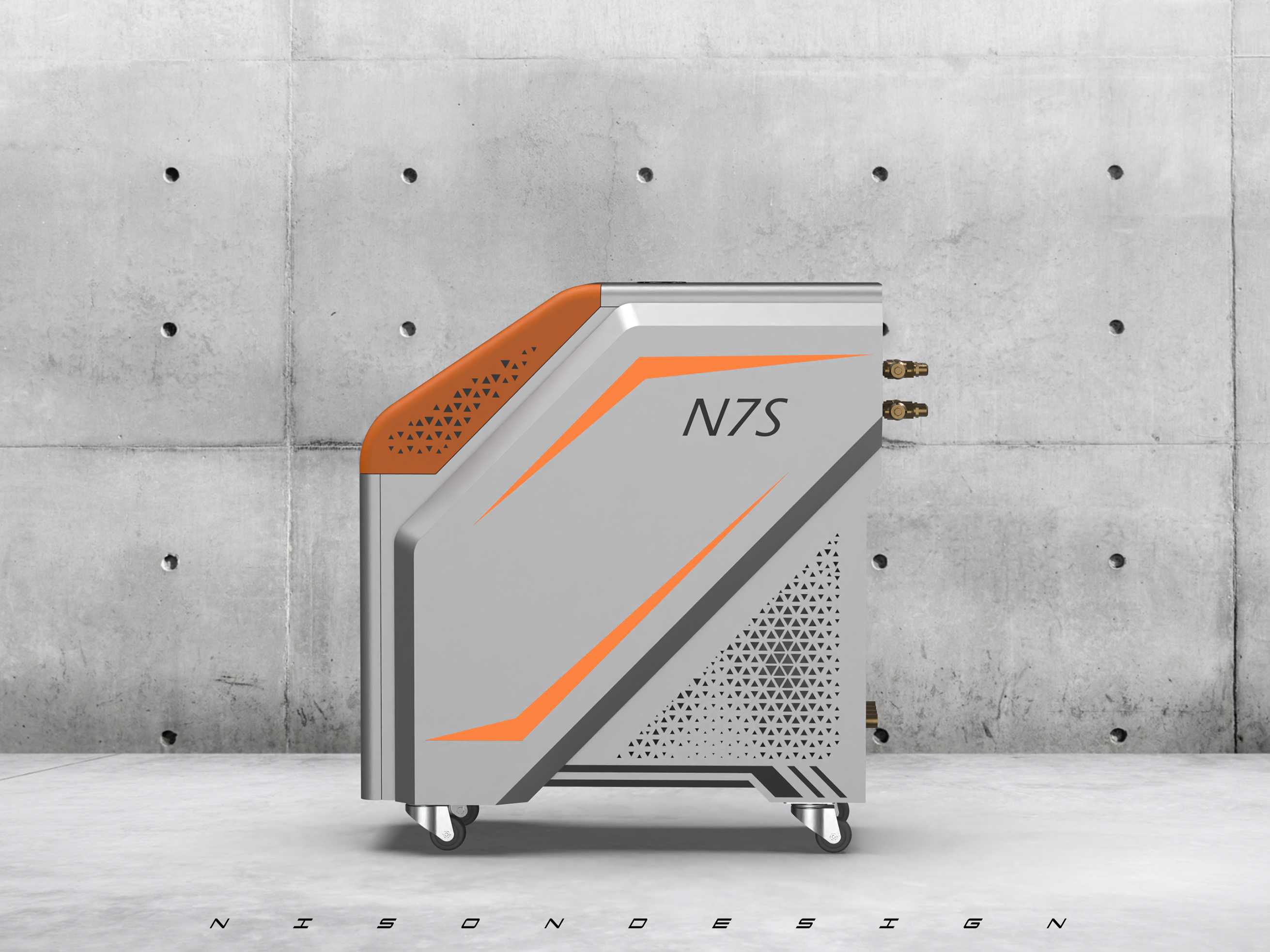 industrial design，Sheet metal design，Mold temperature machine，