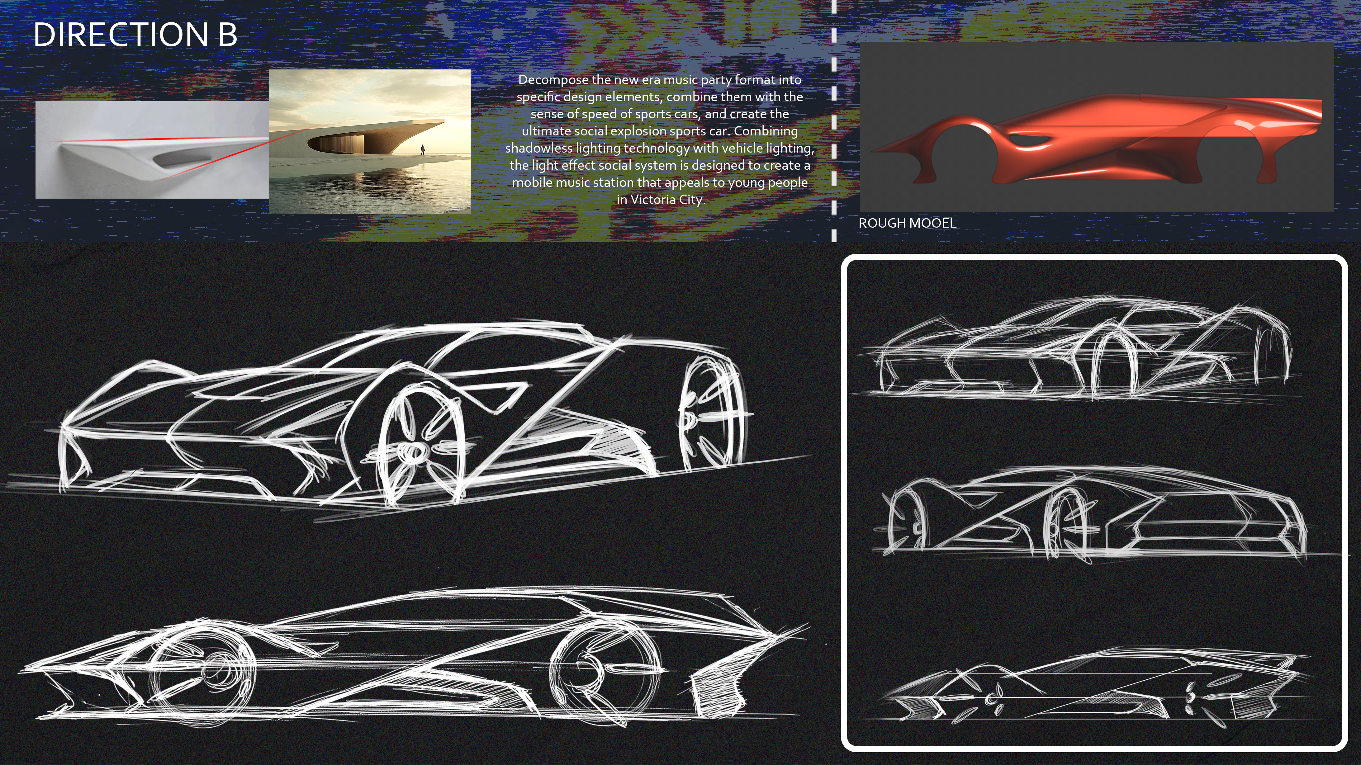 Automobile design，conceptual design，dreamCAR，Graduation project，