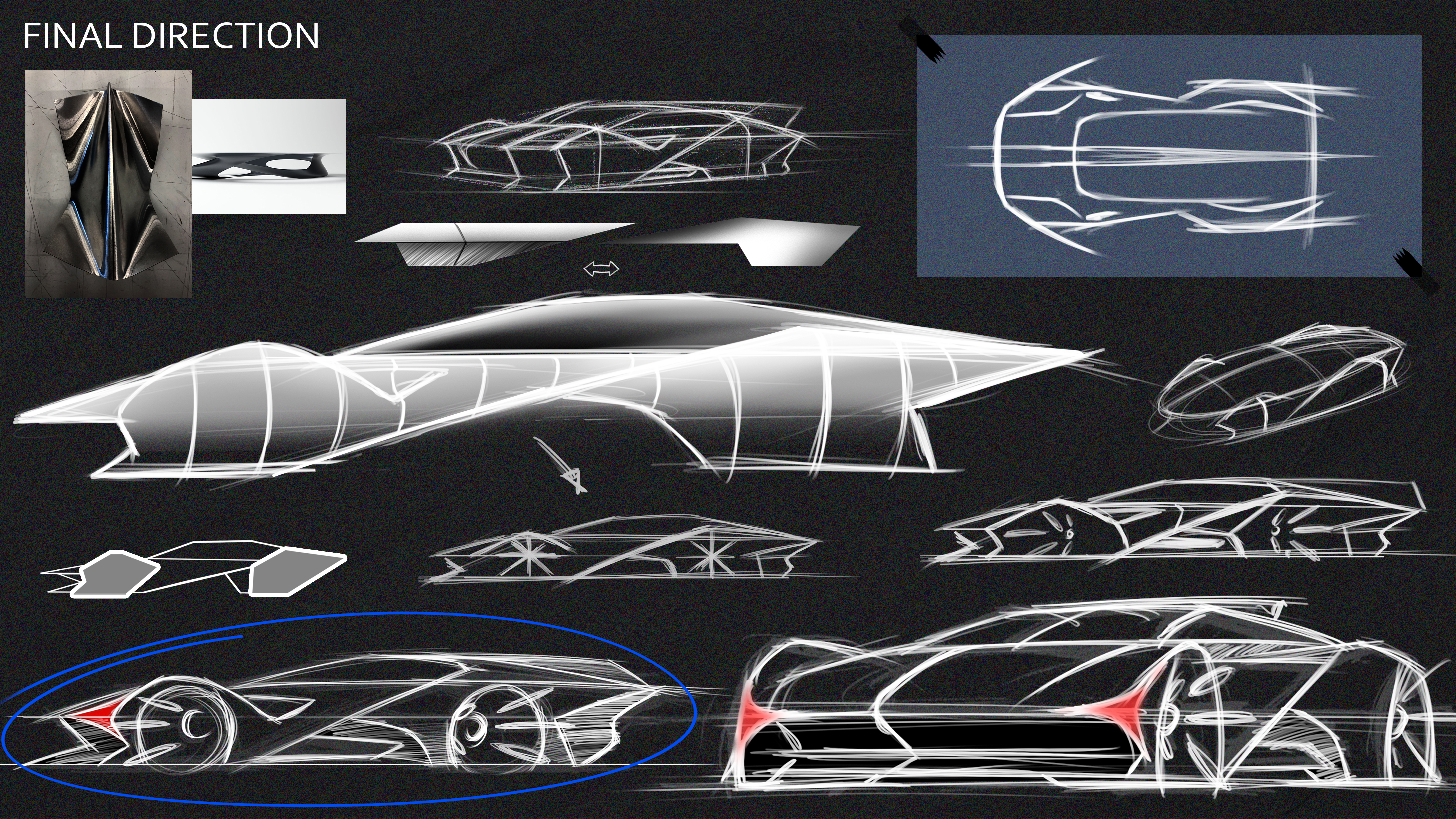 Automobile design，conceptual design，dreamCAR，Graduation project，