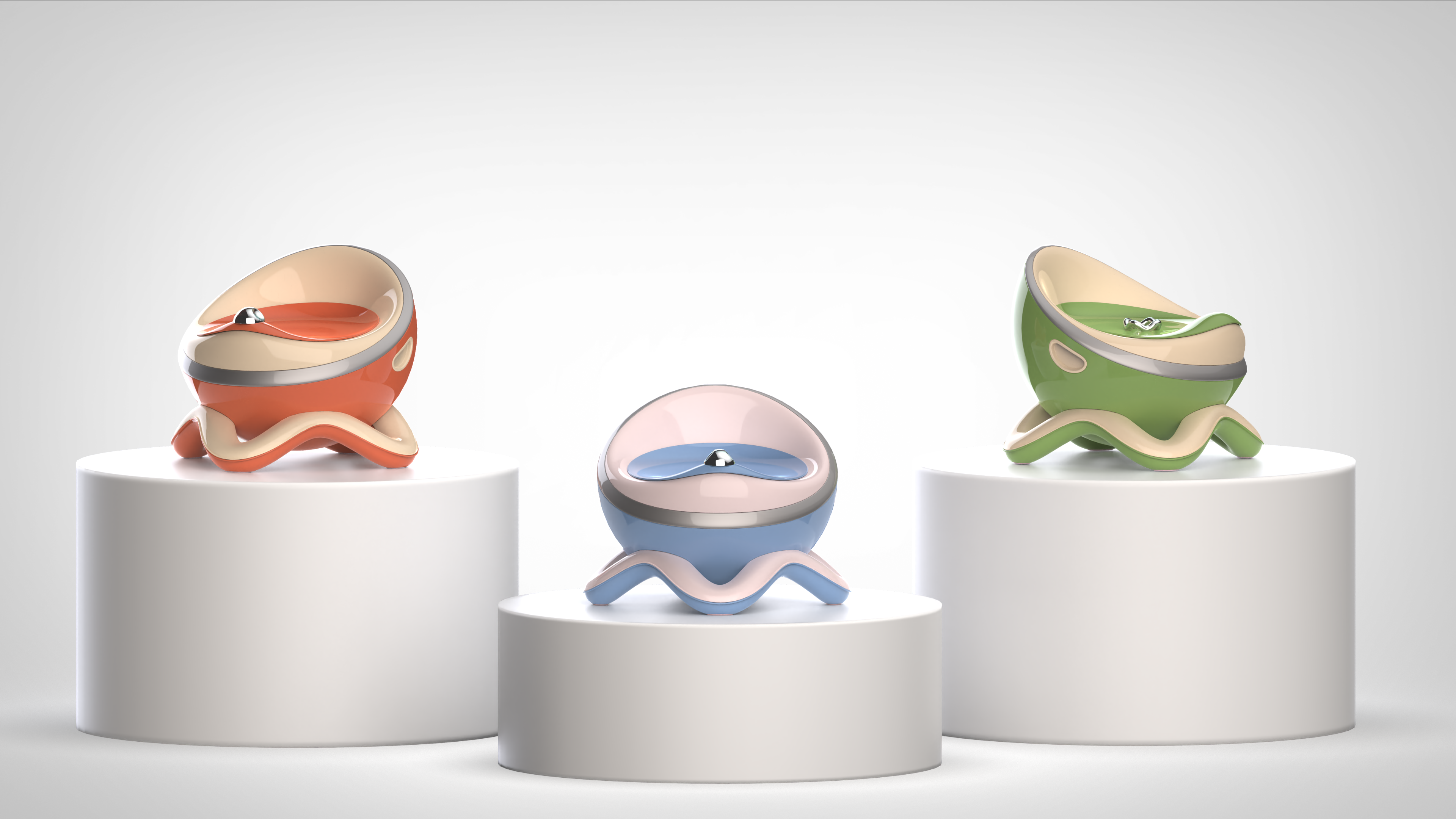 Children's toilet，pedestal pan，