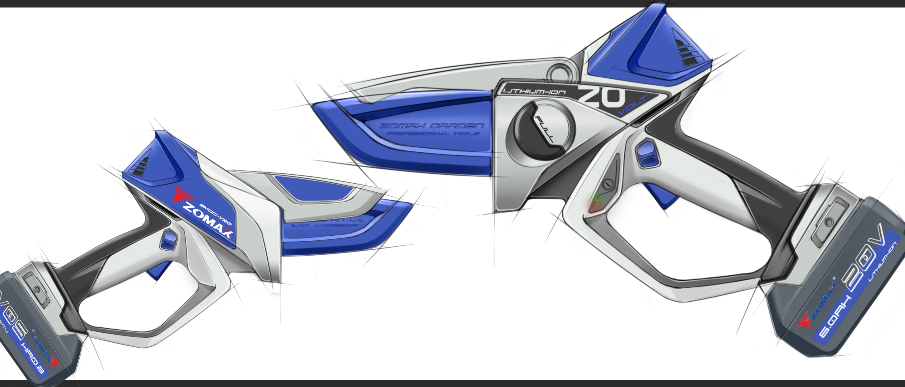 Industrial Design Appearance Design Garden Tools Power Tools，