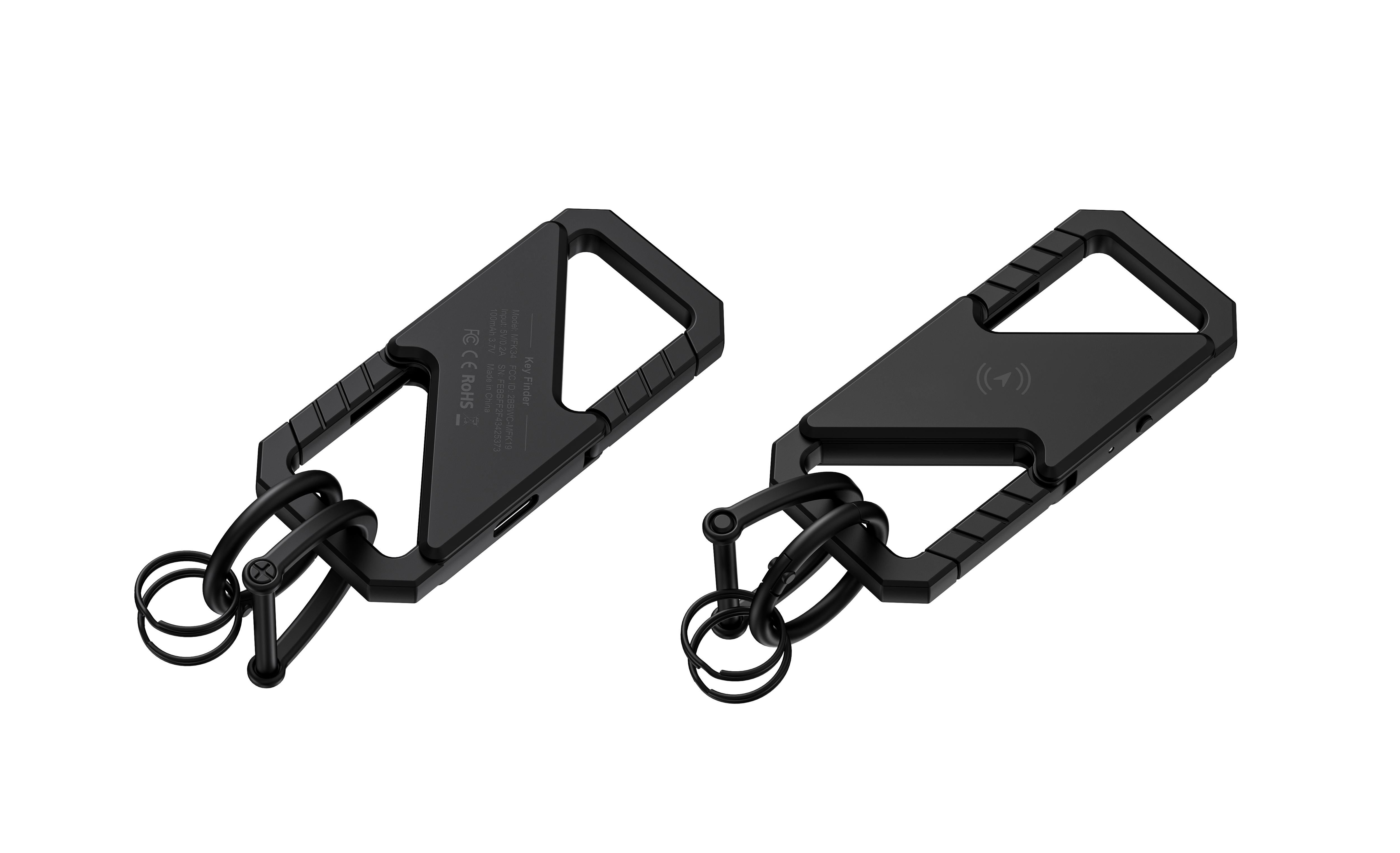 Keychain with tracking locator，