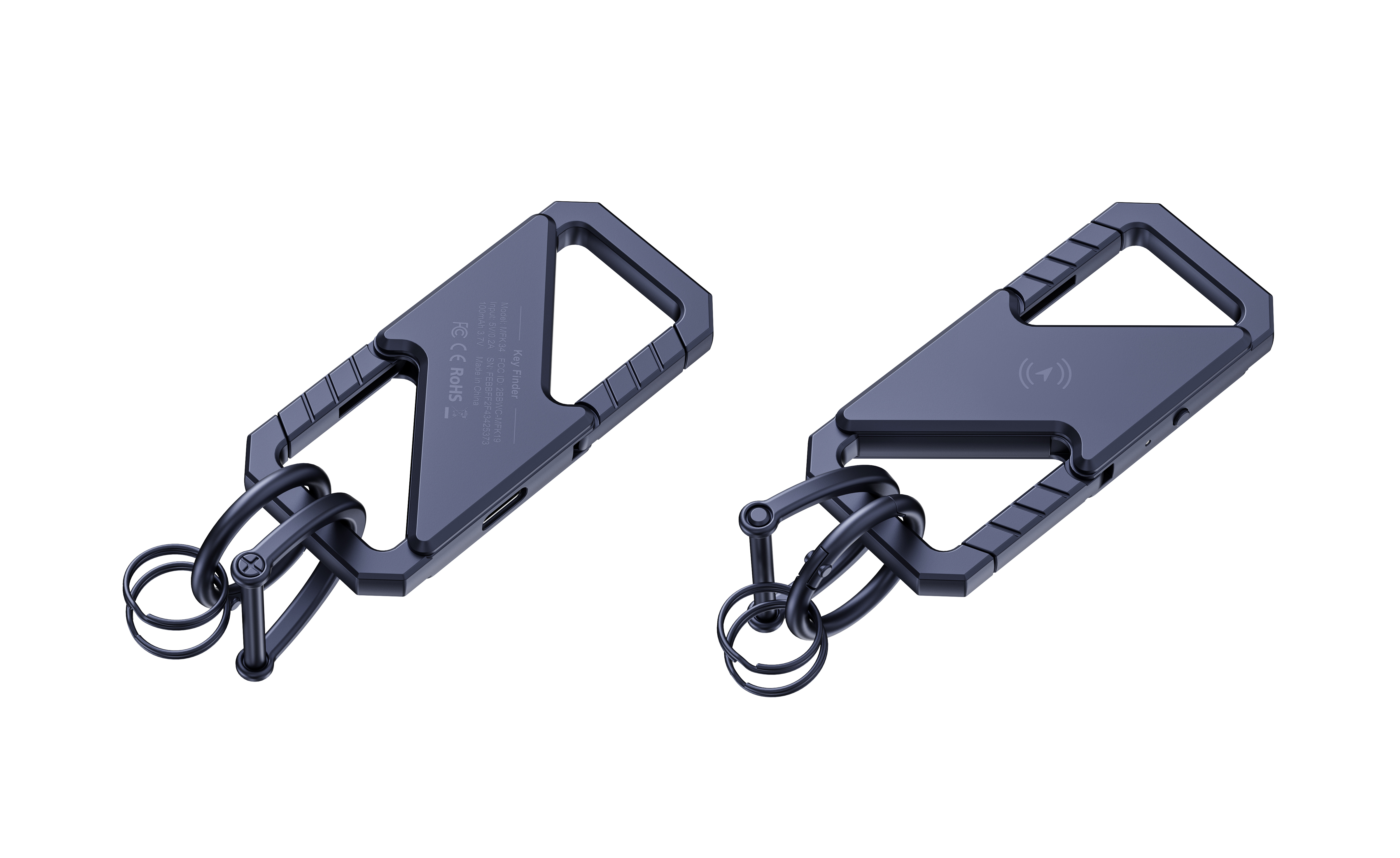 Keychain with tracking locator，