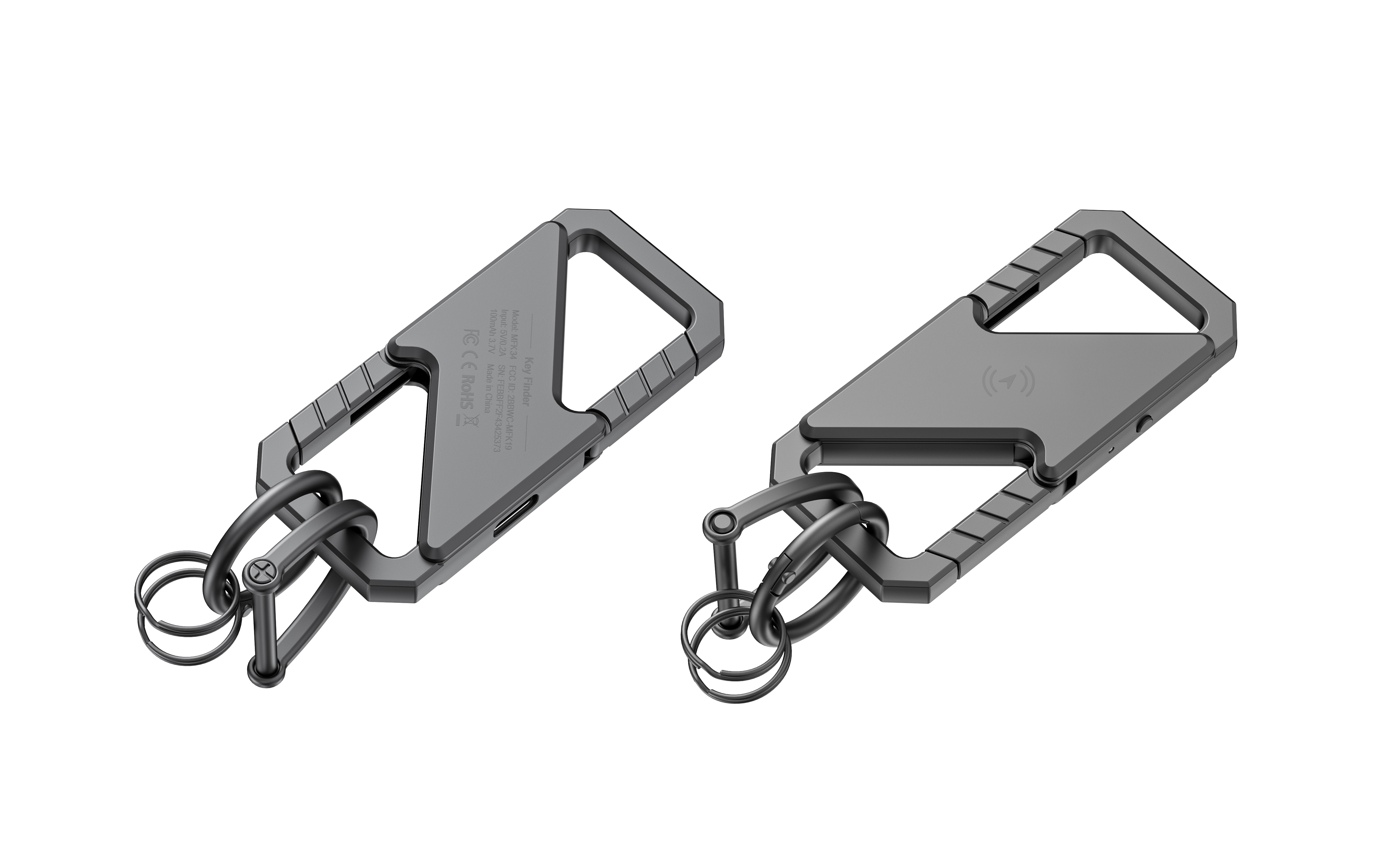 Keychain with tracking locator，