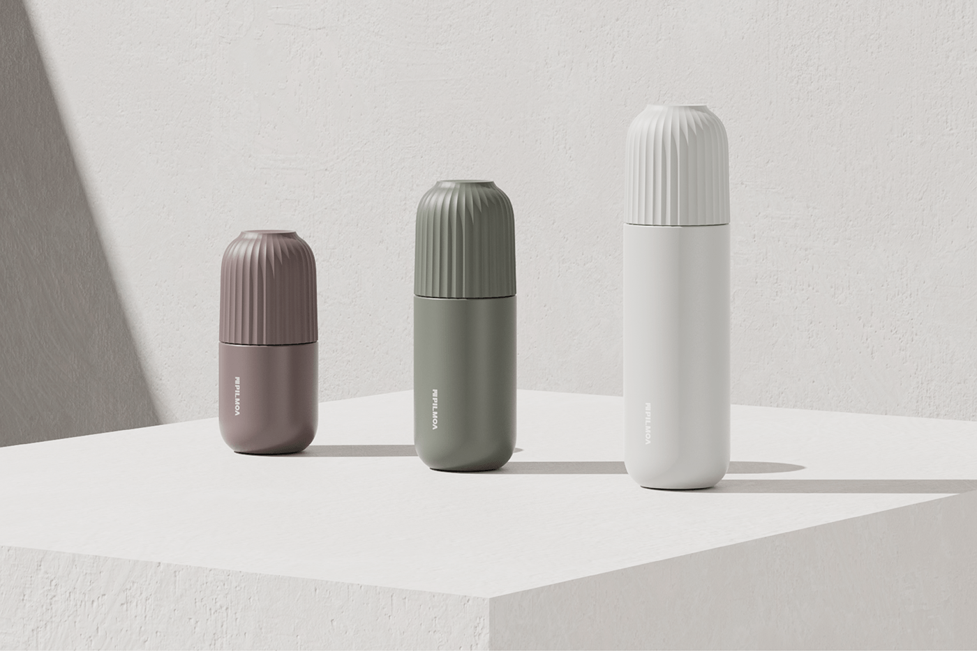 PILMOA BRAND，Water cup，Water bottle，Brand design，